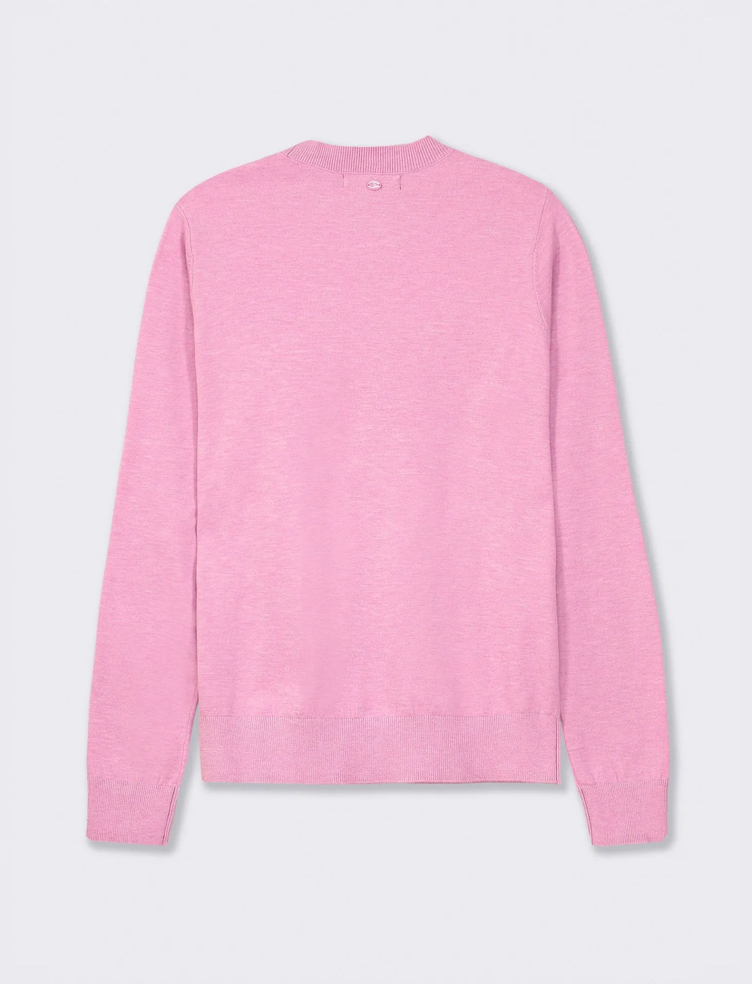 Donna Piazza Italia Donna | Maglieria<Maglia basic modello girocollo in maglia fine - BEGONIA