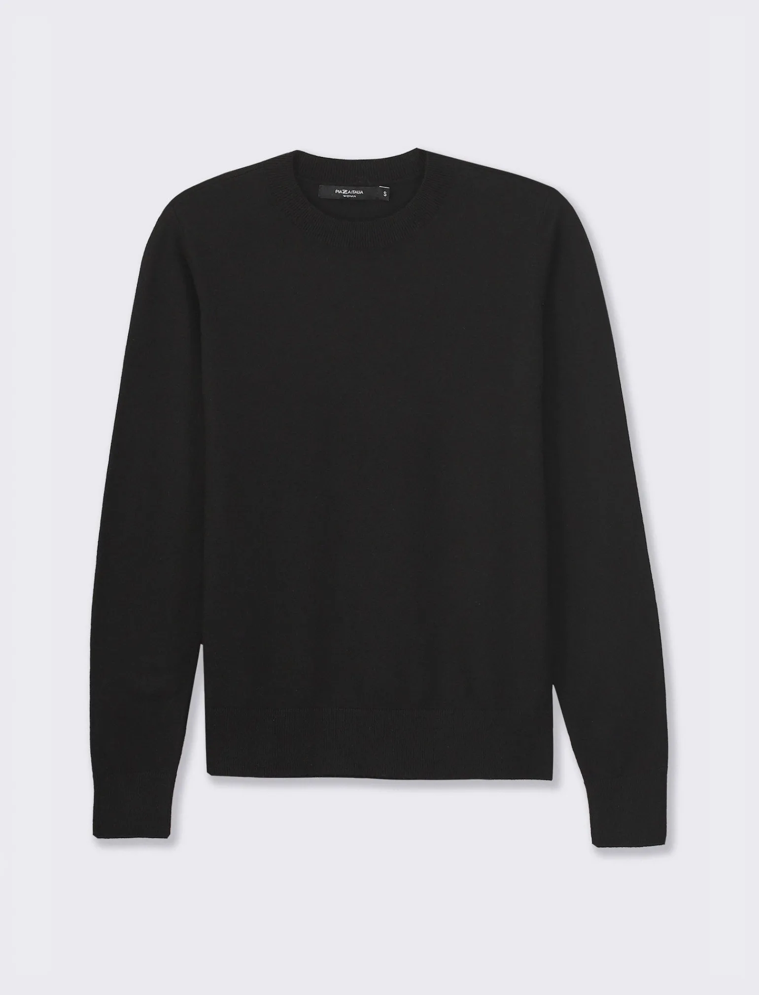 Donna Piazza Italia Donna | Maglieria<Maglia basic modello girocollo in maglia fine -