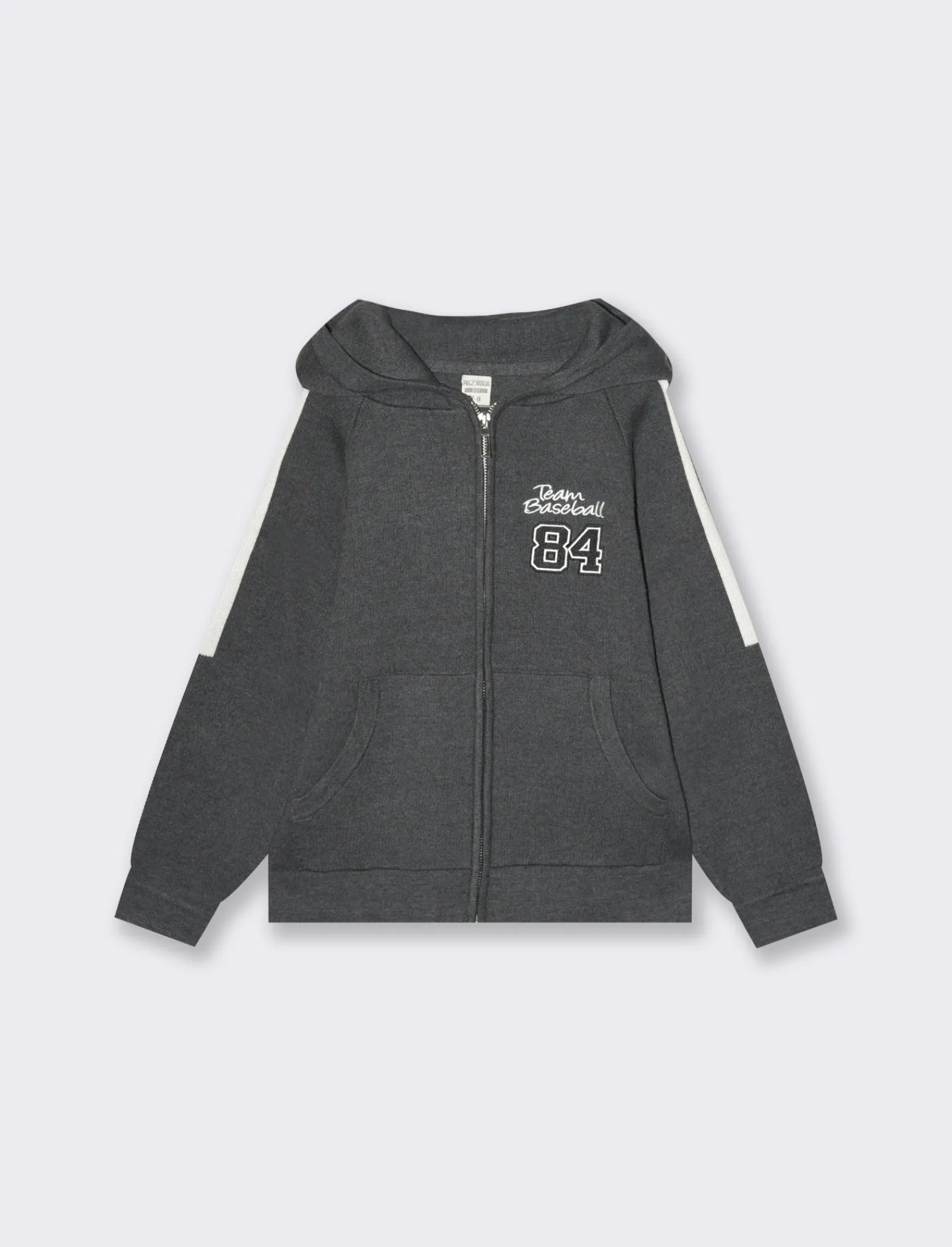 Bambino Piazza Italia Bambino | Maglieria<Maglia con cappuccio da bambino con bandine in contrasto e patch - mel.
