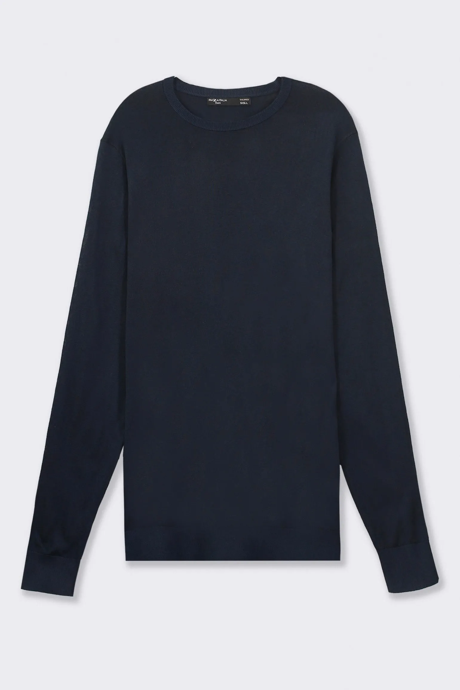 Uomo Piazza Italia Uomo | Maglieria<Maglia girocollo con filato effetto cachemere -