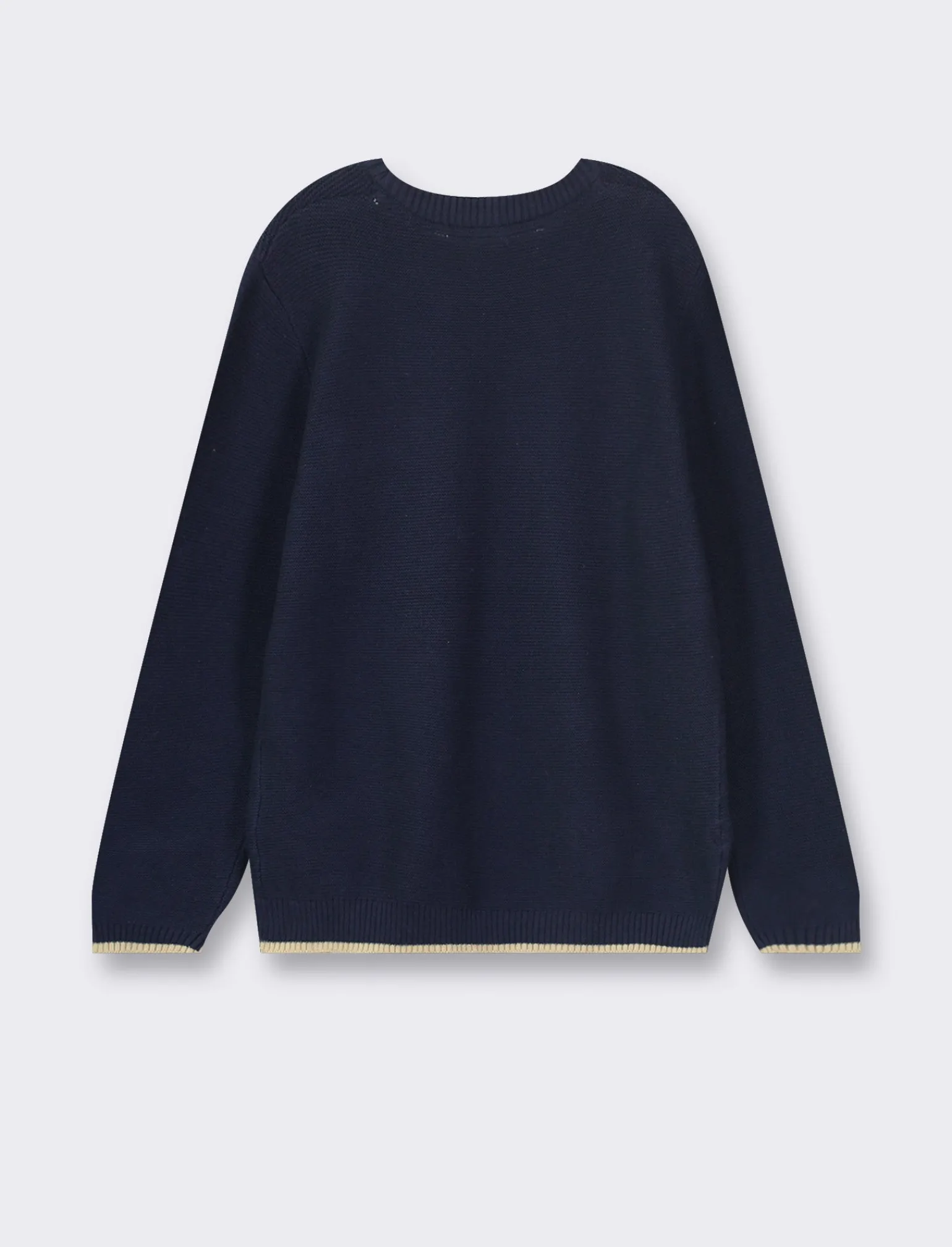 Bambino Piazza Italia Bambino | Maglieria<Maglia girocollo con finto taschino frontale, etichetta al fondo, stile casual -