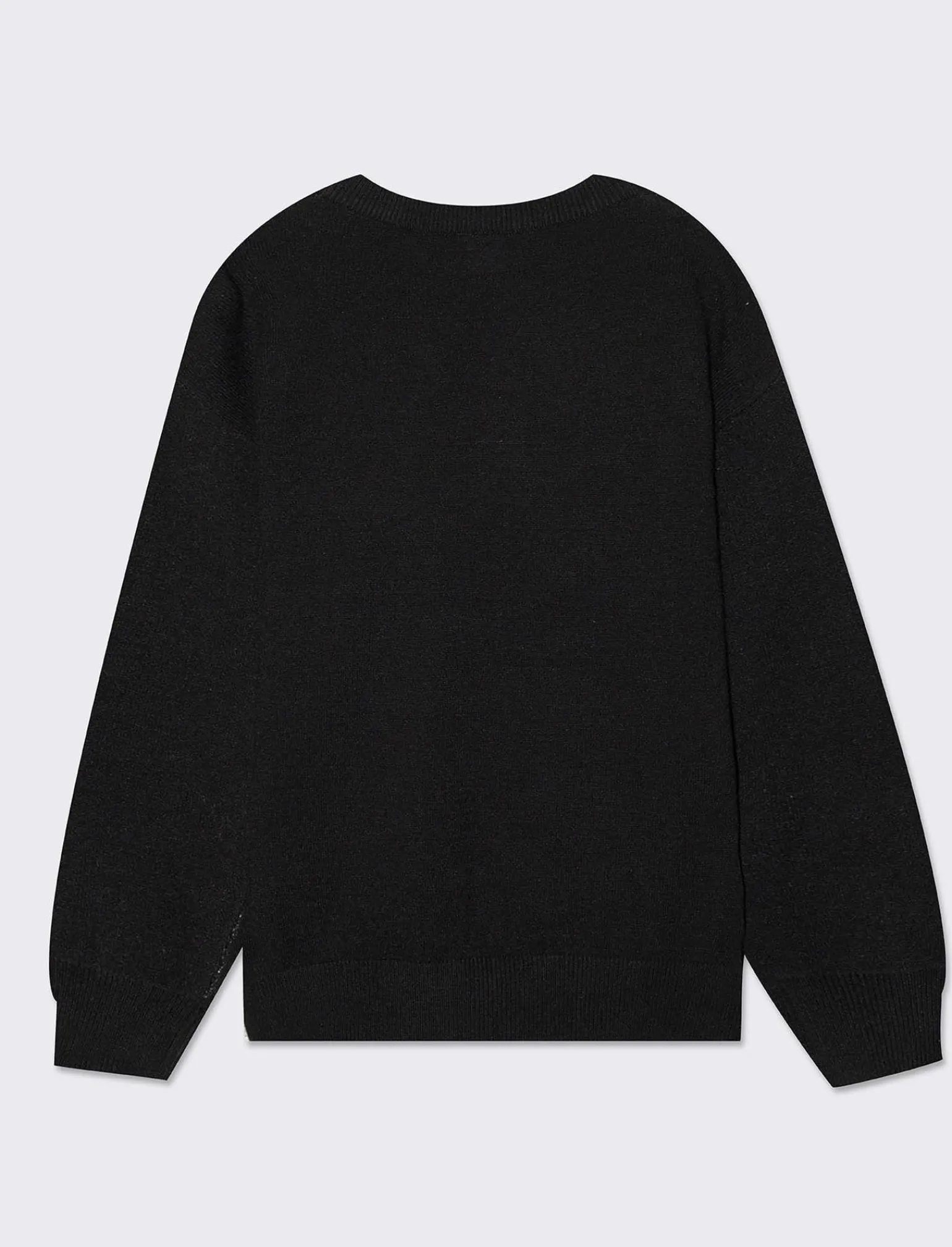 Bambino Piazza Italia Bambino | Maglieria<Maglia girocollo con scritta jacquard bicolore -
