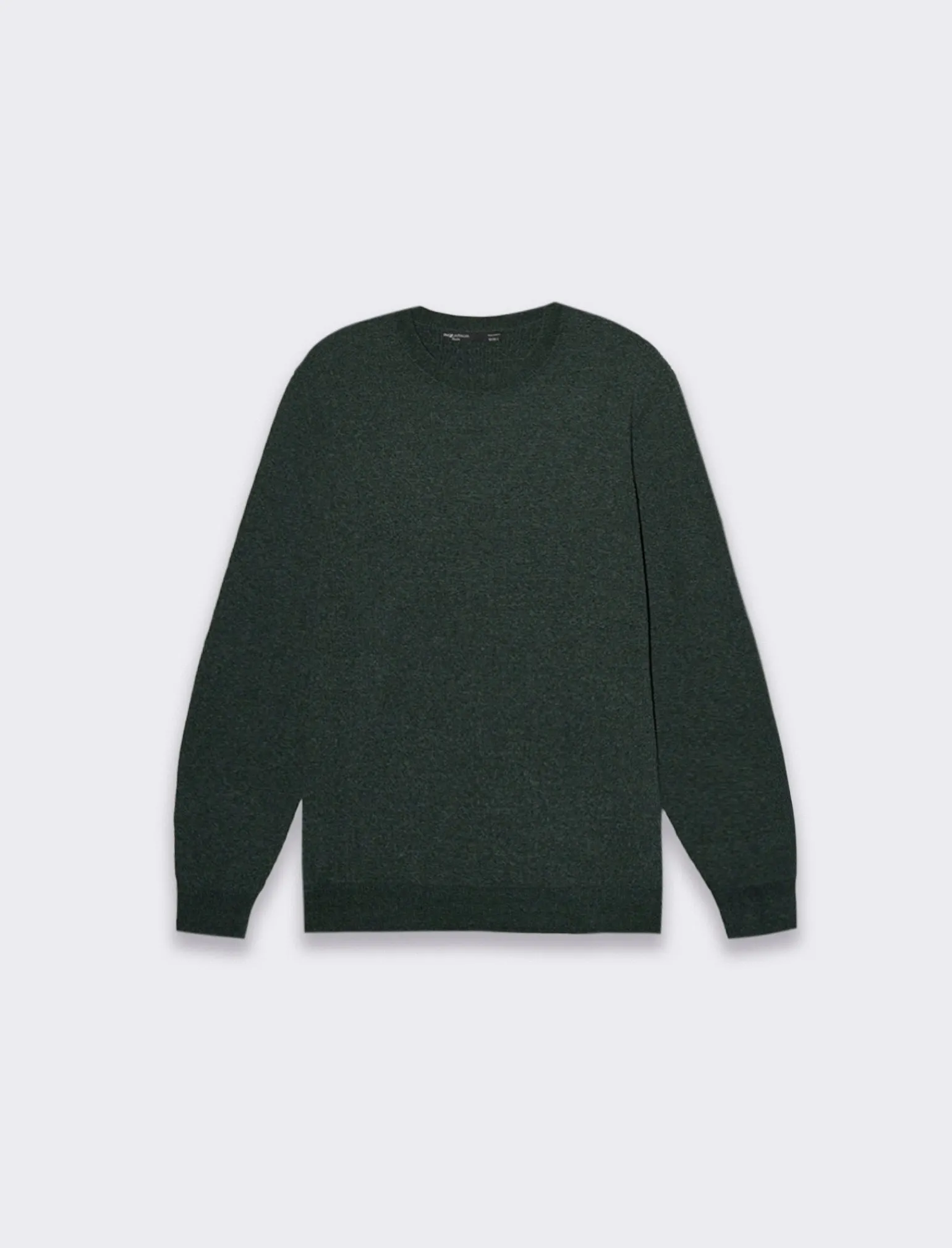 Uomo Piazza Italia Maglieria<Maglia girocollo in ciniglia a coste, regular fit - scuro