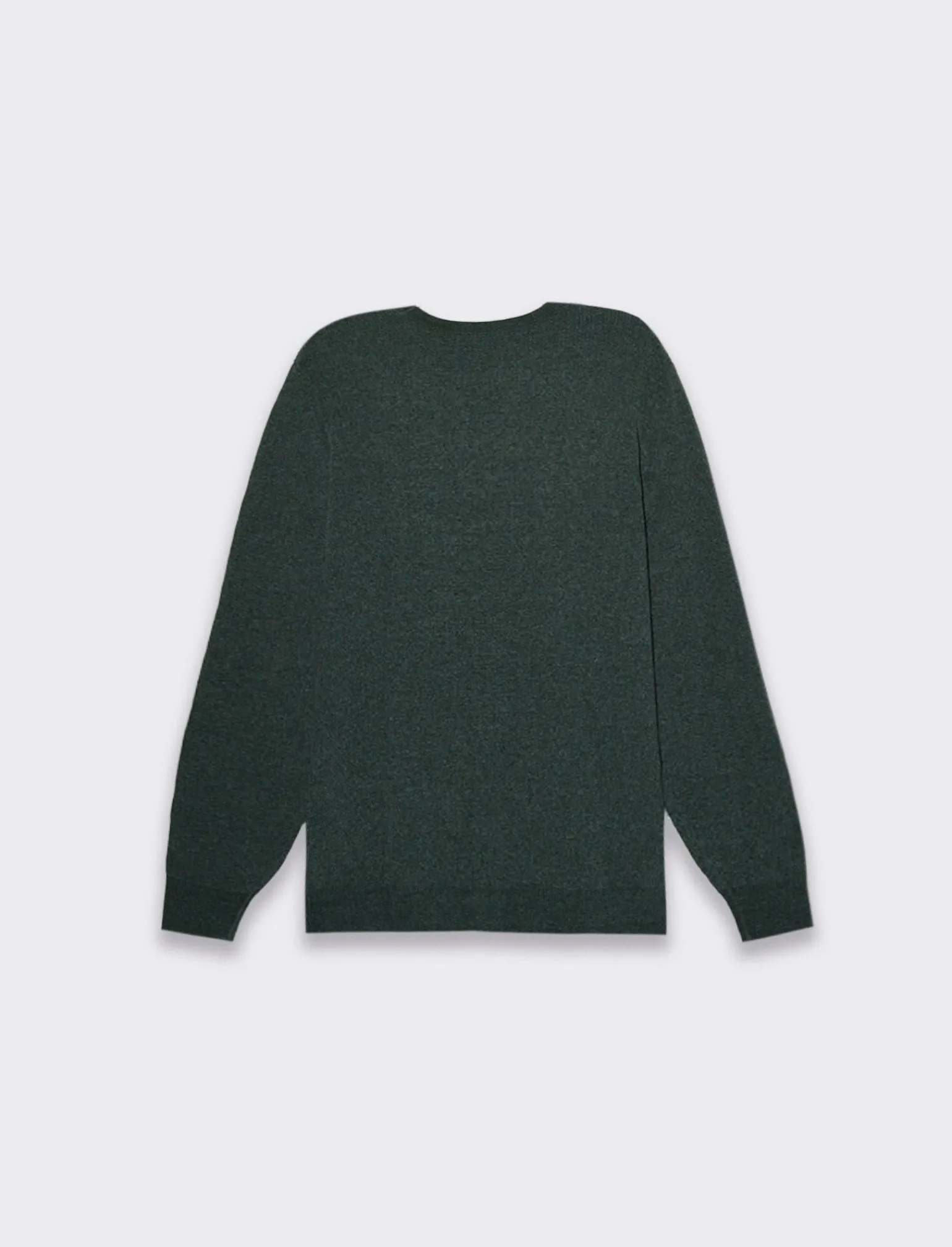 Uomo Piazza Italia Maglieria<Maglia girocollo in ciniglia a coste, regular fit - scuro