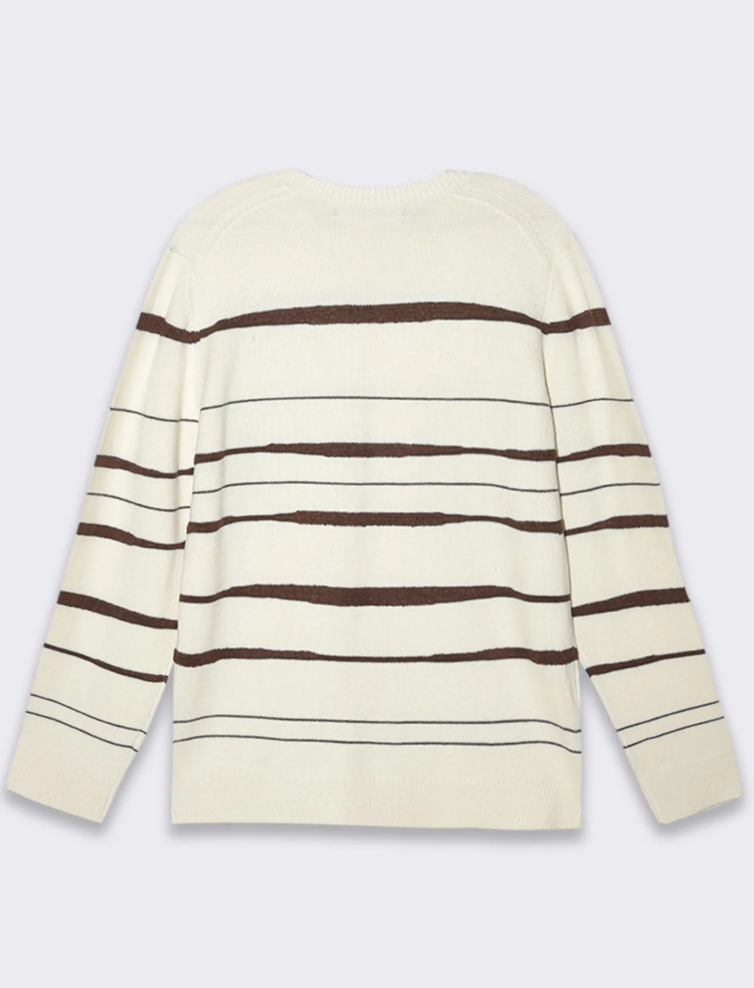 Uomo Piazza Italia Maglieria<Maglia girocollo lavorazione jacquard fantasia astratta regular fit - panna