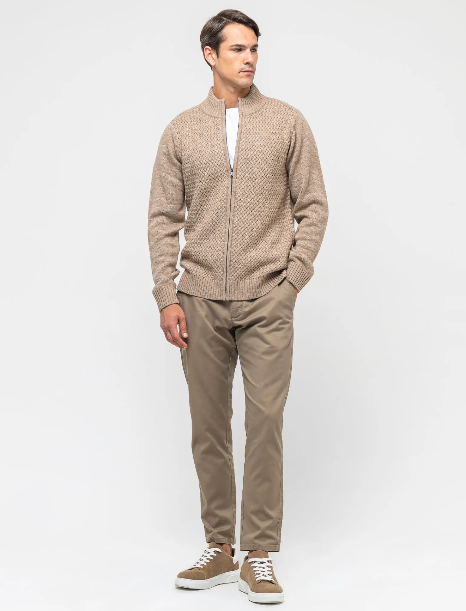 Uomo Piazza Italia Maglieria<Maglia girocollo lavorazione jacquard regular fit -