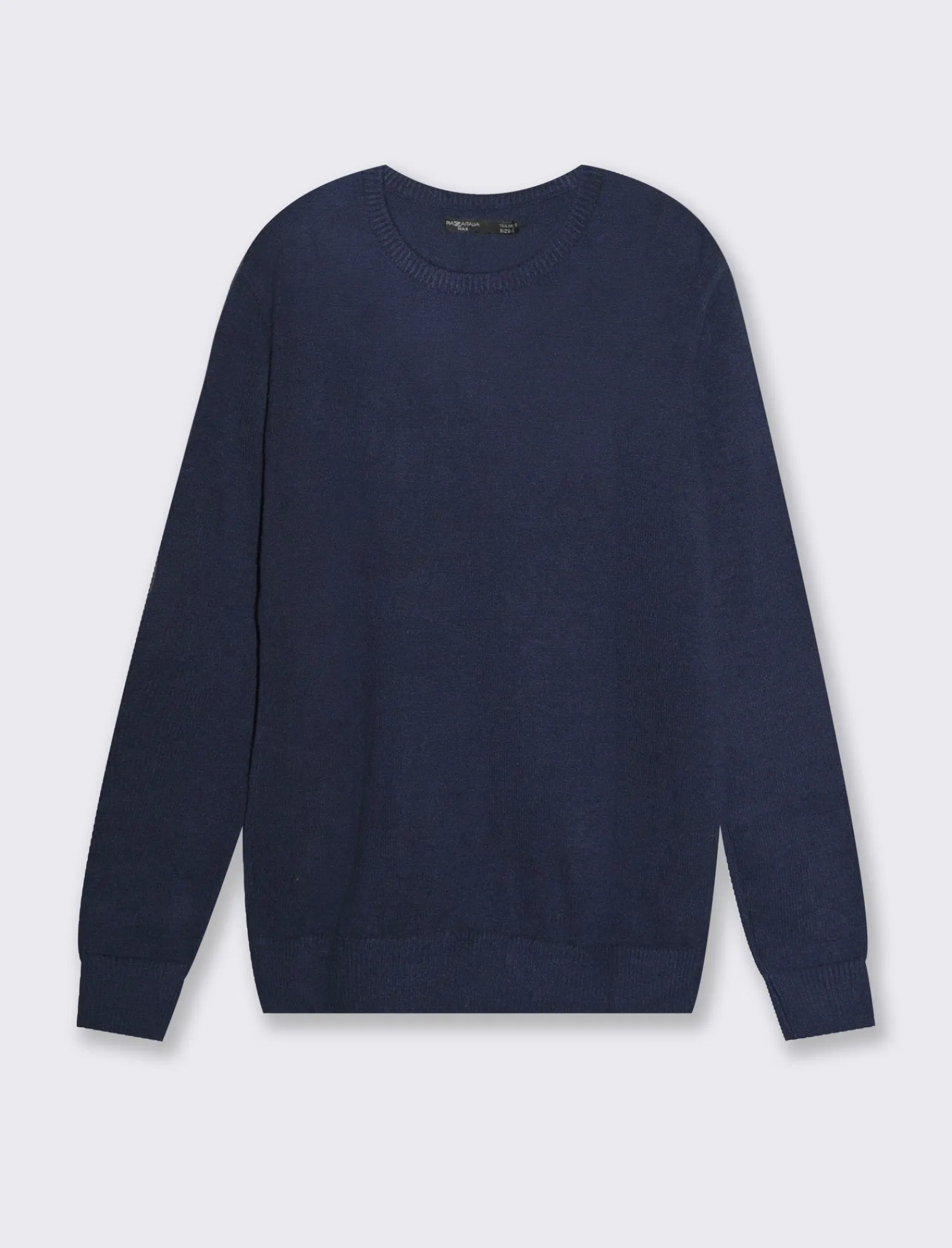 Uomo Piazza Italia Maglieria<Maglia girocollo lavorazione rasata, filato premium regular fit -