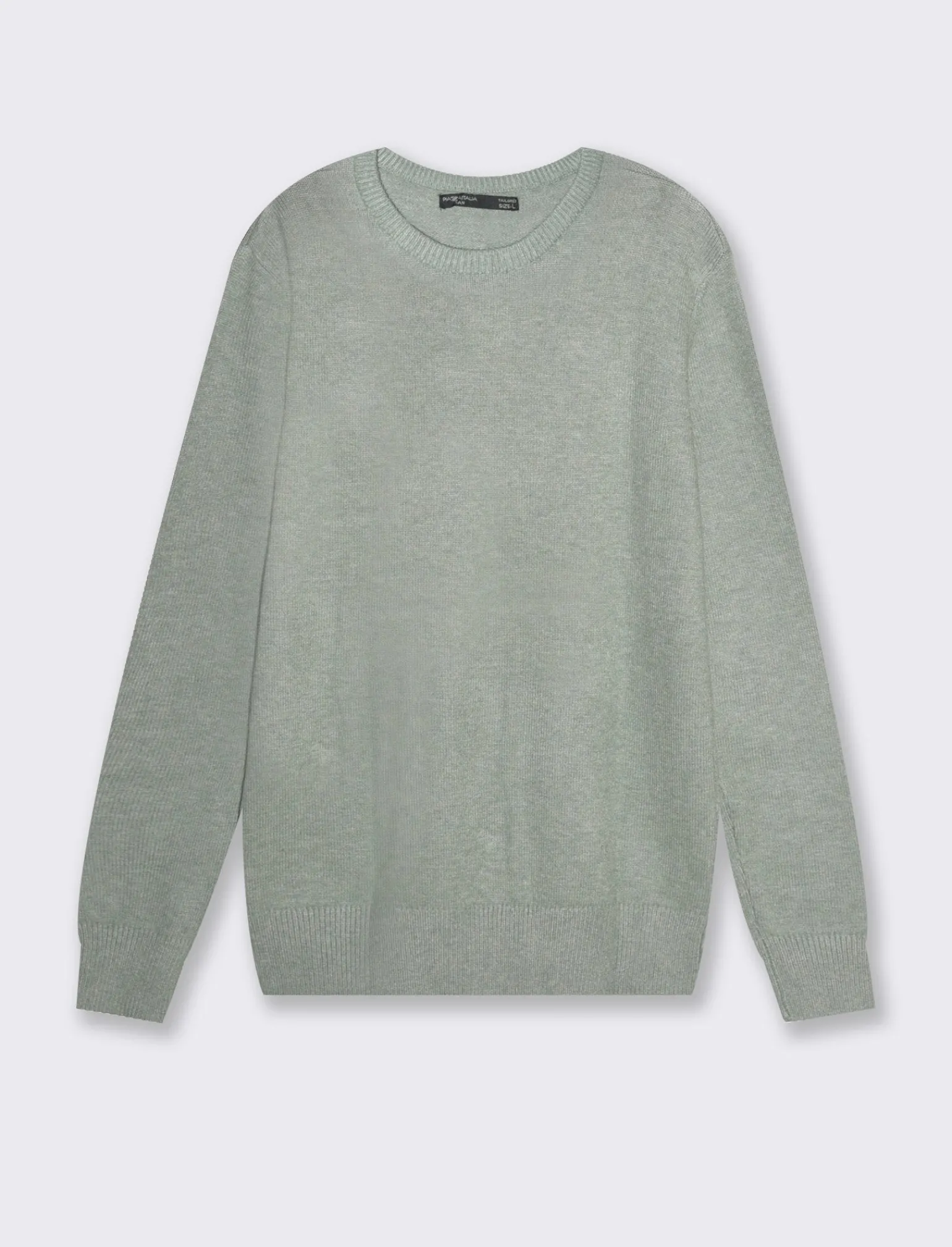 Uomo Piazza Italia Maglieria<Maglia girocollo lavorazione rasata, filato premium regular fit -