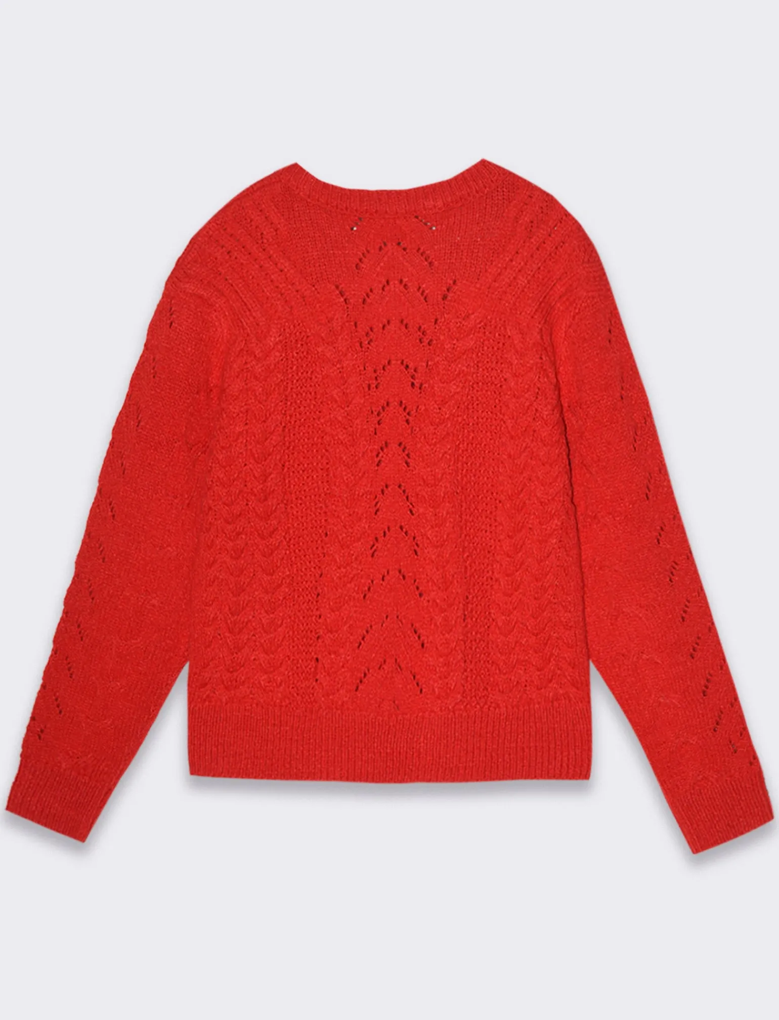 Donna Piazza Italia Maglieria<Maglia girocollo manica lunga e fondo a costa elastica -