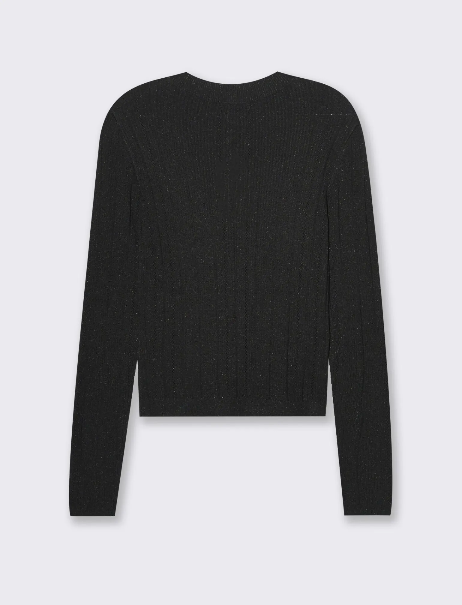 Donna Piazza Italia Donna | Maglieria<Maglia girocollo manica lunga lavorata con filo metallizzato vestibilità slim -