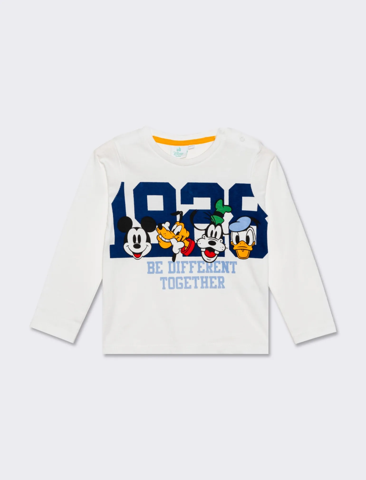 Piazza Italia Neonato | T-Shirt E Top<Maglia girocollo manica lunga, stile casual, disponibile in due varianti colore con stampe Disney - sporco