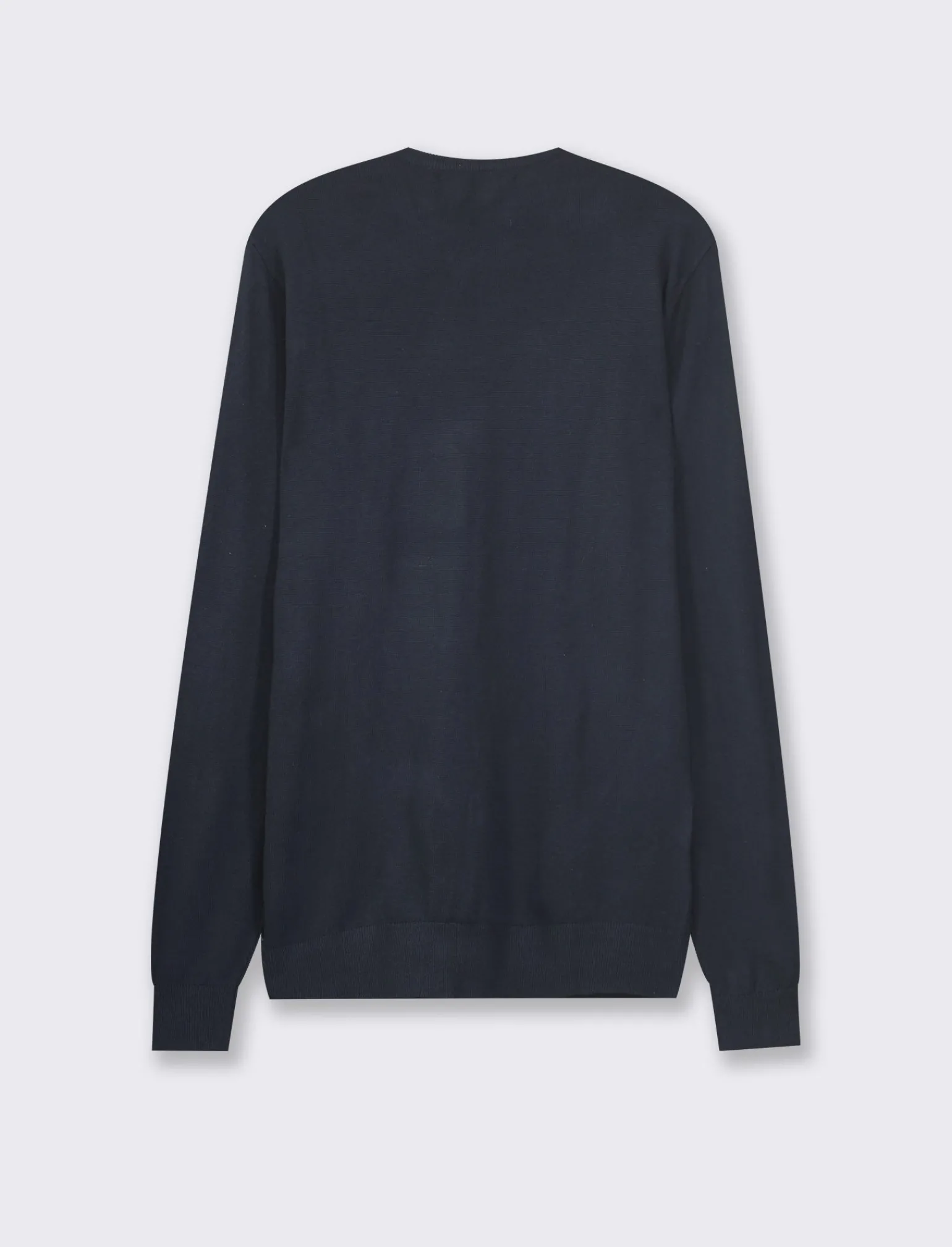 Uomo Piazza Italia Uomo | Maglieria<Maglia girocollo slim fit con costina al collo -