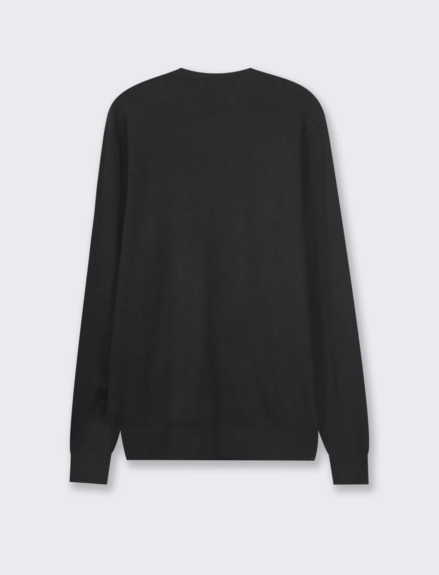 Uomo Piazza Italia Uomo | Maglieria<Maglia girocollo slim fit con costina al collo -