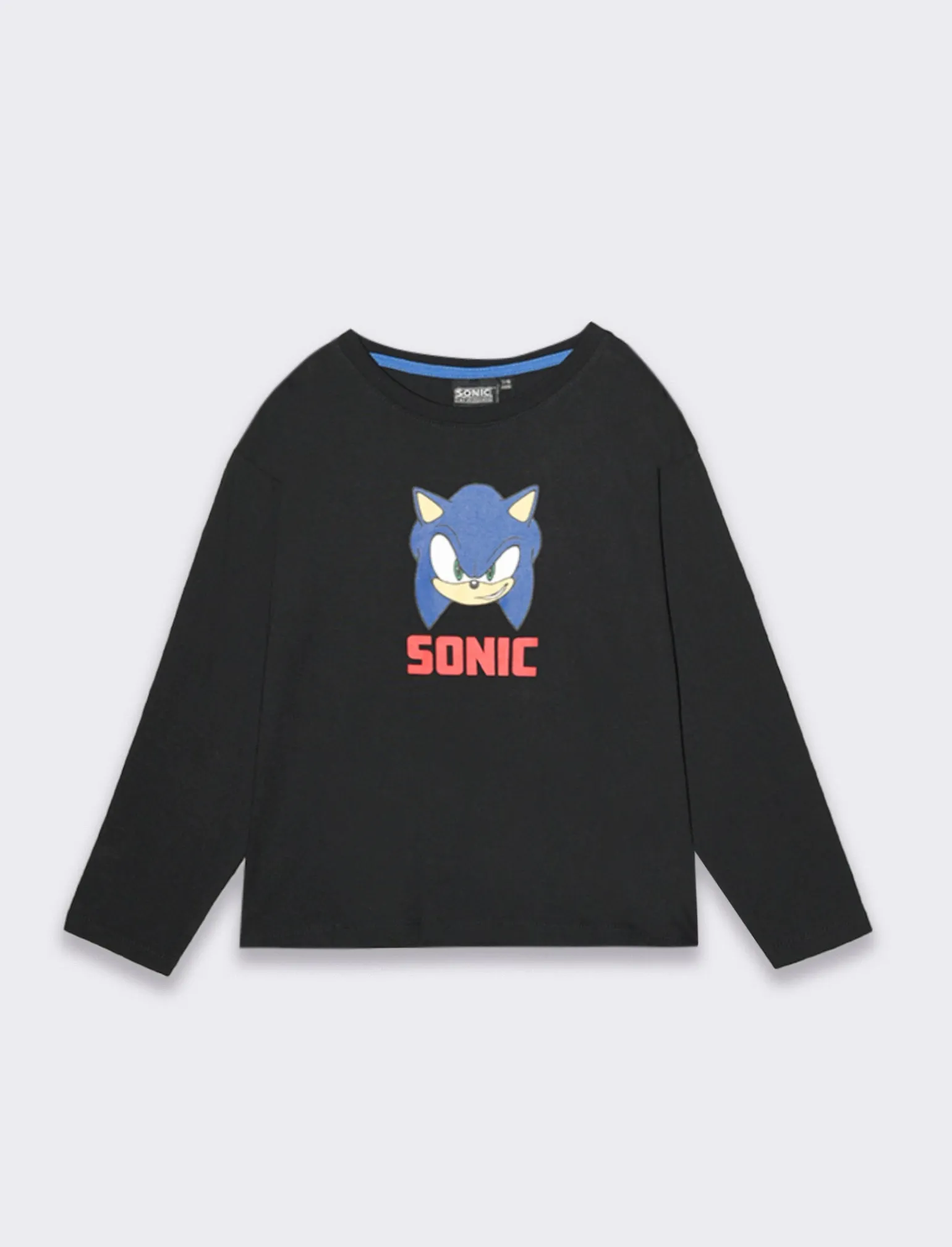 Bambino Piazza Italia Bambino | Maglieria&lt;Maglia in jersey con stampa sia davanti che sul retro Sonic -