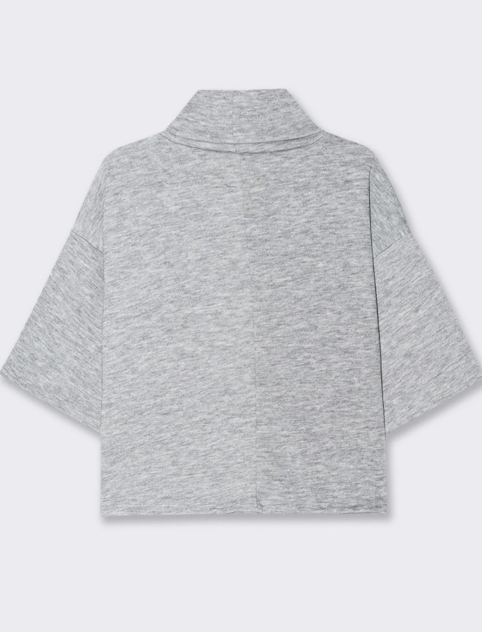 Donna Piazza Italia T-Shirt E Top<Maglia manica a 3/4 con strass - Grigio