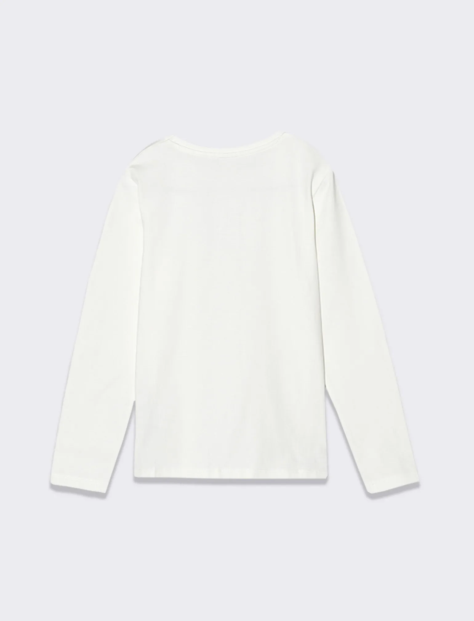 Piazza Italia Bambina | T-Shirt E Top<Maglia manica lunga in cotone elastico con tagli sul davanti e rouches - sporco