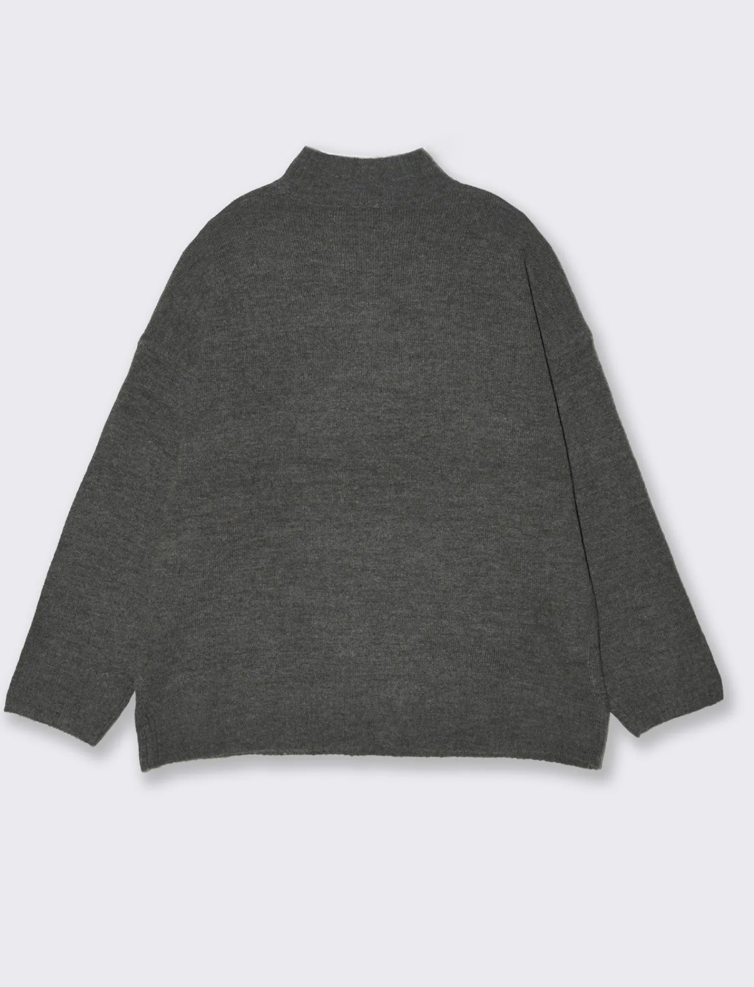 Donna Piazza Italia Donna | Maglieria<Maglia mezzo collo e manica lunga con tasca applicata - melange