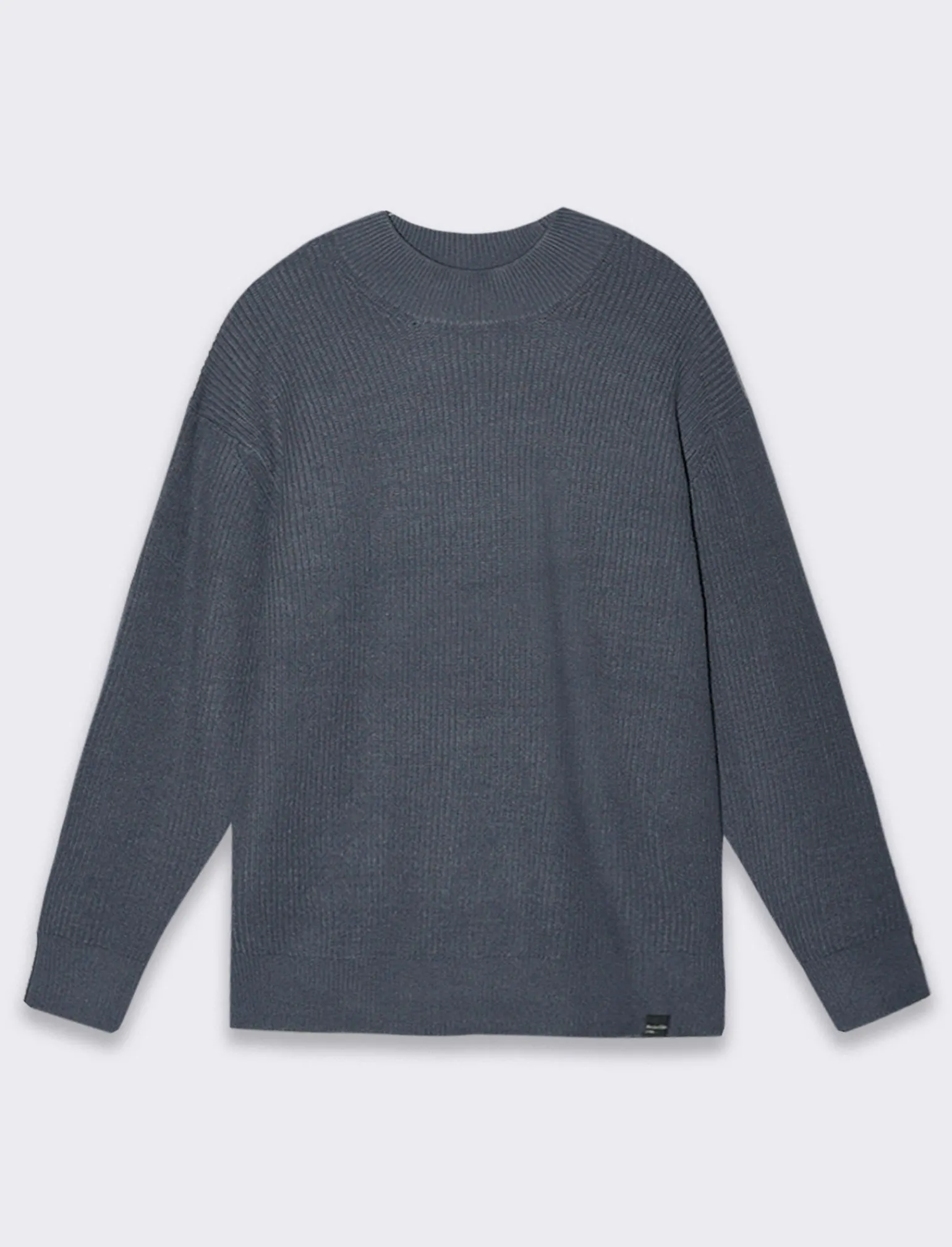 Uomo Piazza Italia Uomo | Maglieria<Maglia mezzo collo lavorazione a coste regular fit - Avion