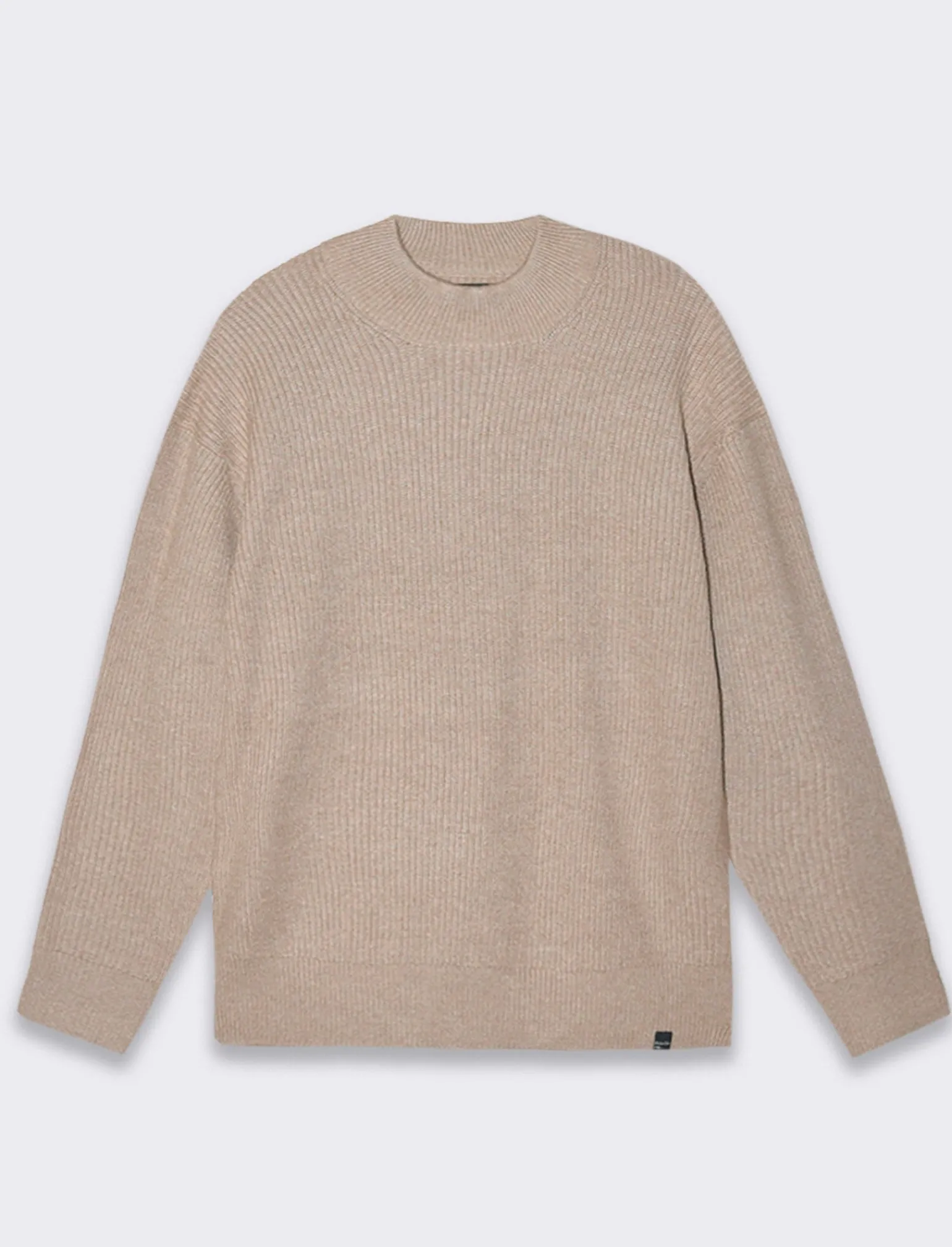 Uomo Piazza Italia Uomo | Maglieria<Maglia mezzo collo lavorazione a coste regular fit -