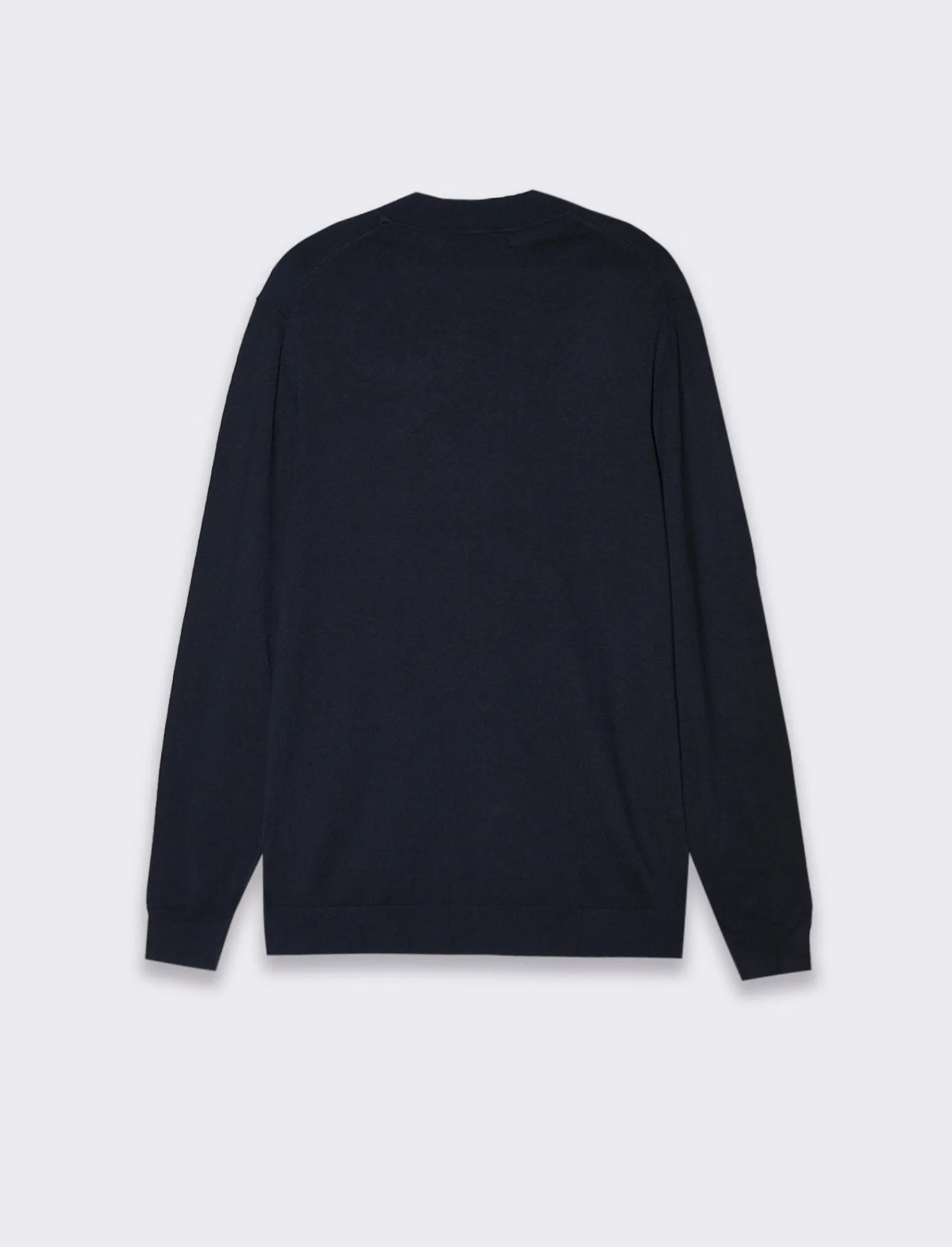 Uomo Piazza Italia Maglieria<Maglia mezzo collo lavorazione a coste sui fianchi slim fit. -