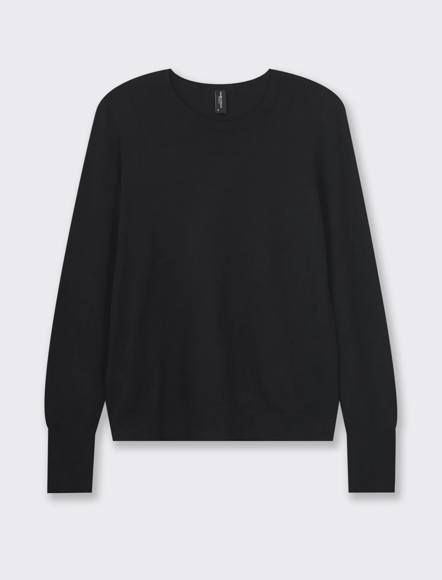 Donna Piazza Italia Donna | Maglieria<Maglia modello girocollo in maglia fine di viscosa con dettaglio bottoni su polsi -