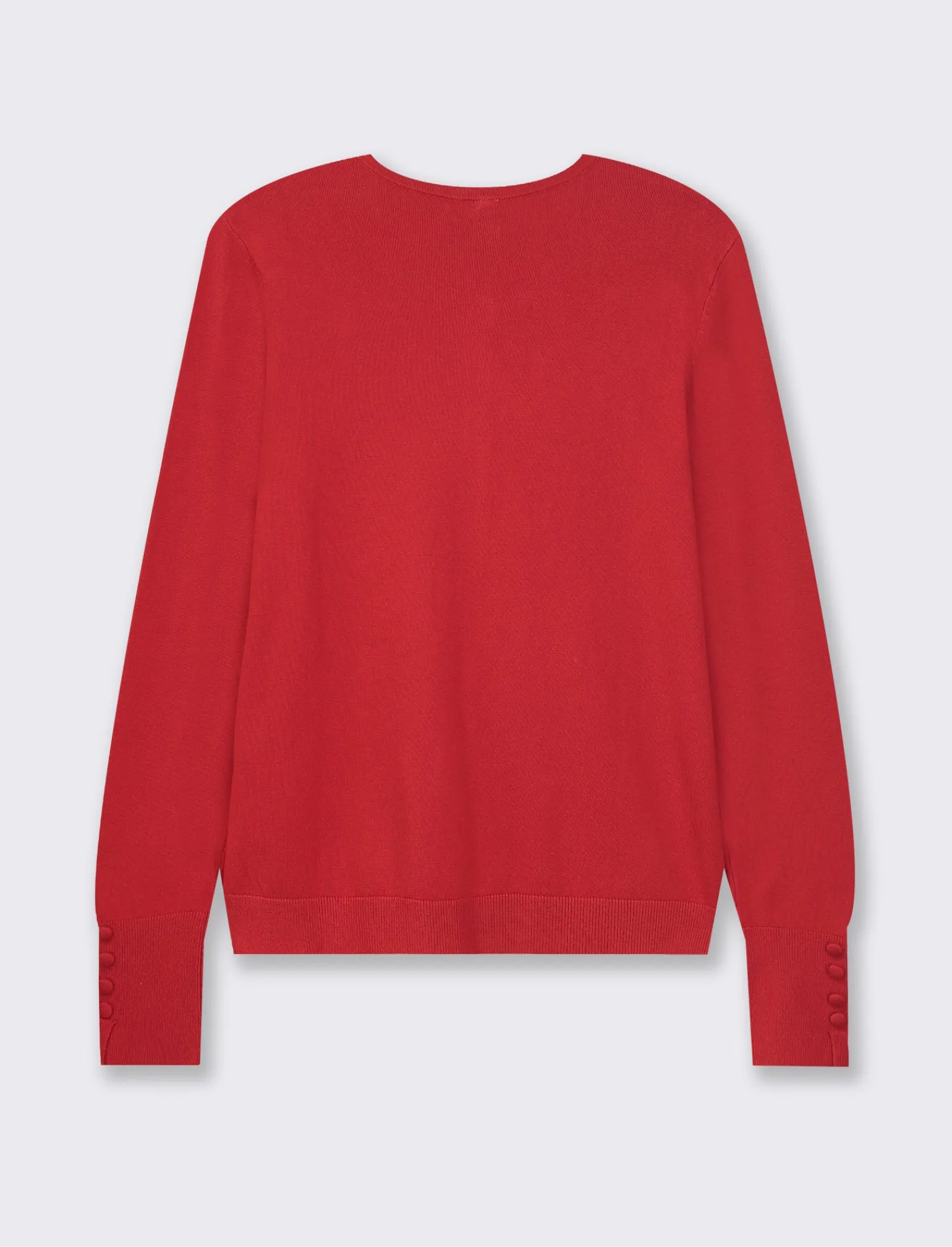 Donna Piazza Italia Donna | Maglieria<Maglia modello girocollo in maglia fine di viscosa con dettaglio bottoni su polsi -