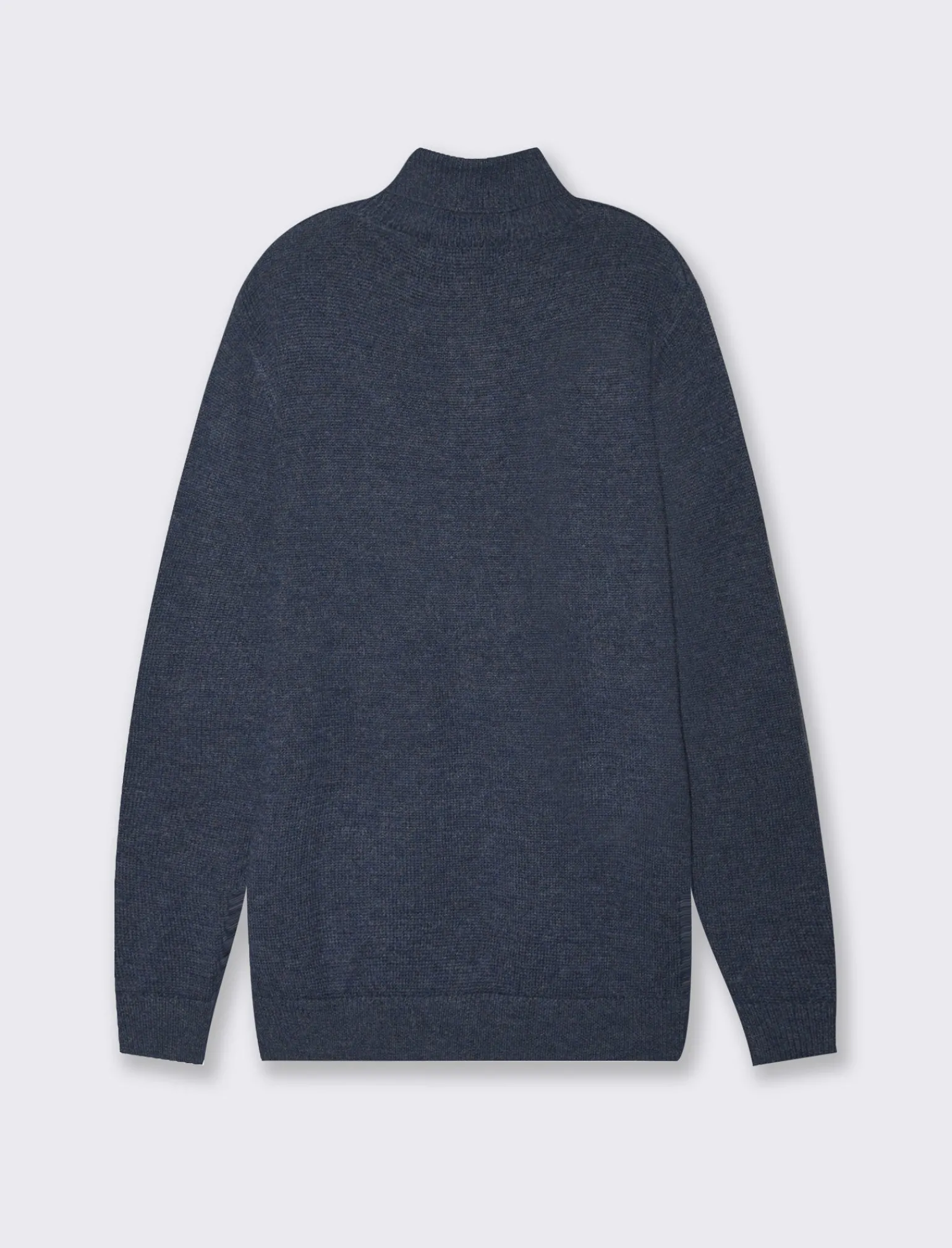 Uomo Piazza Italia Maglieria<Maglia regular fit dolcevita in filato premium effetto lana - melange