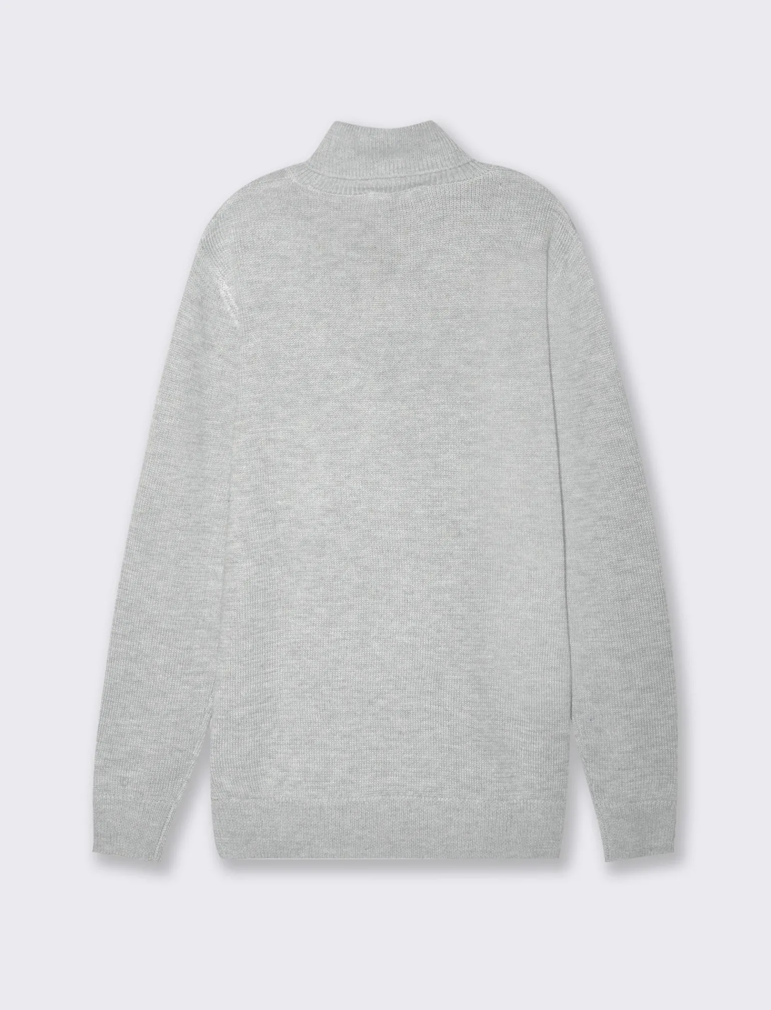 Uomo Piazza Italia Maglieria<Maglia regular fit dolcevita in filato premium effetto lana - chiaro mel.