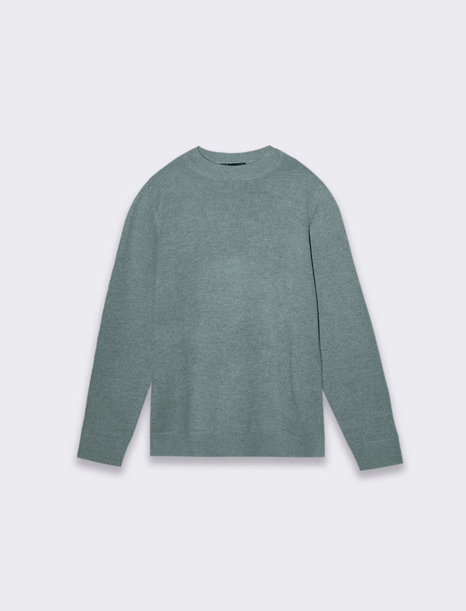 Uomo Piazza Italia Maglieria<Maglia regular fit dolcevita in filato premium effetto lana - melange