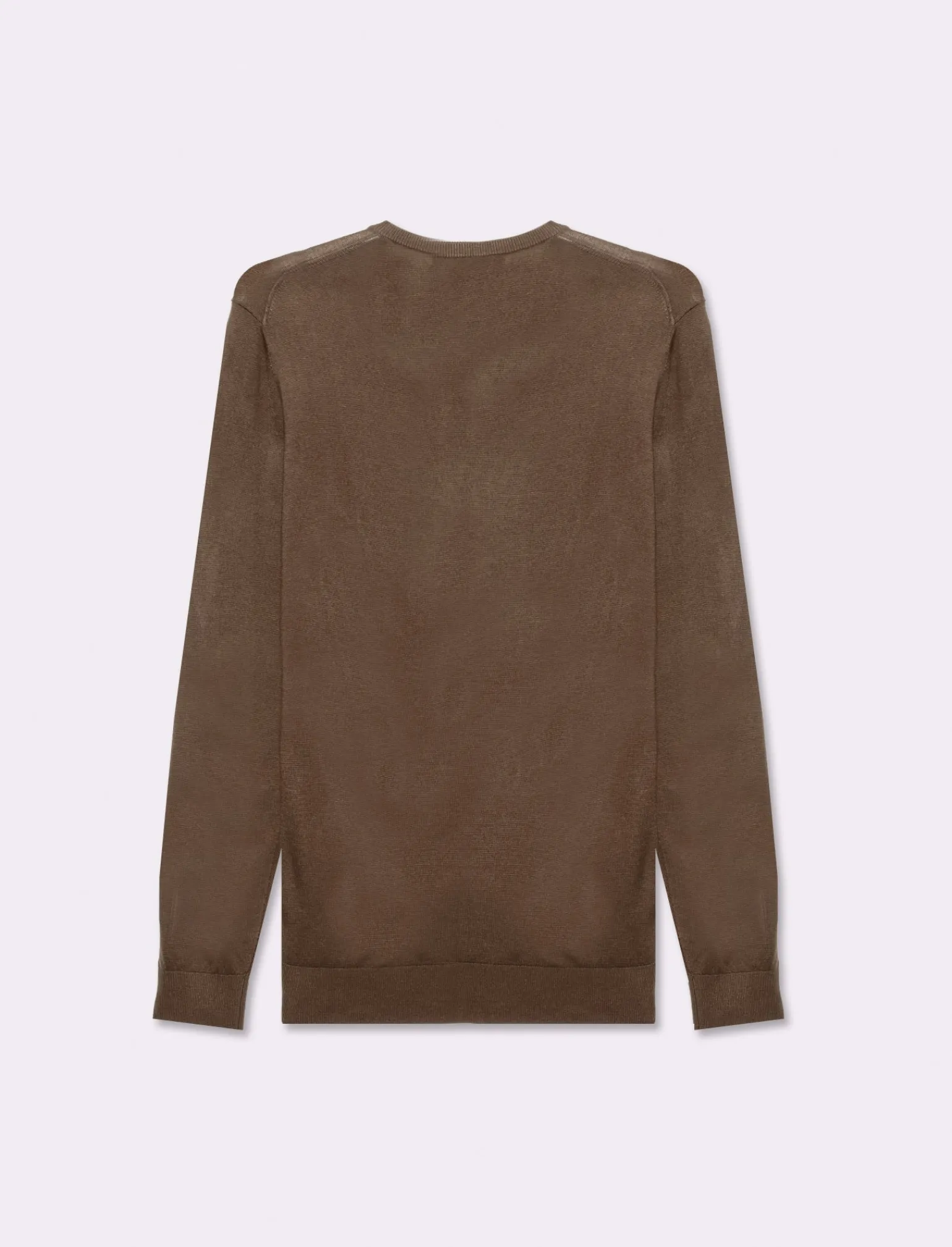 Uomo Piazza Italia Maglieria<Maglia regular fit girocollo in misto viscosa - kaki