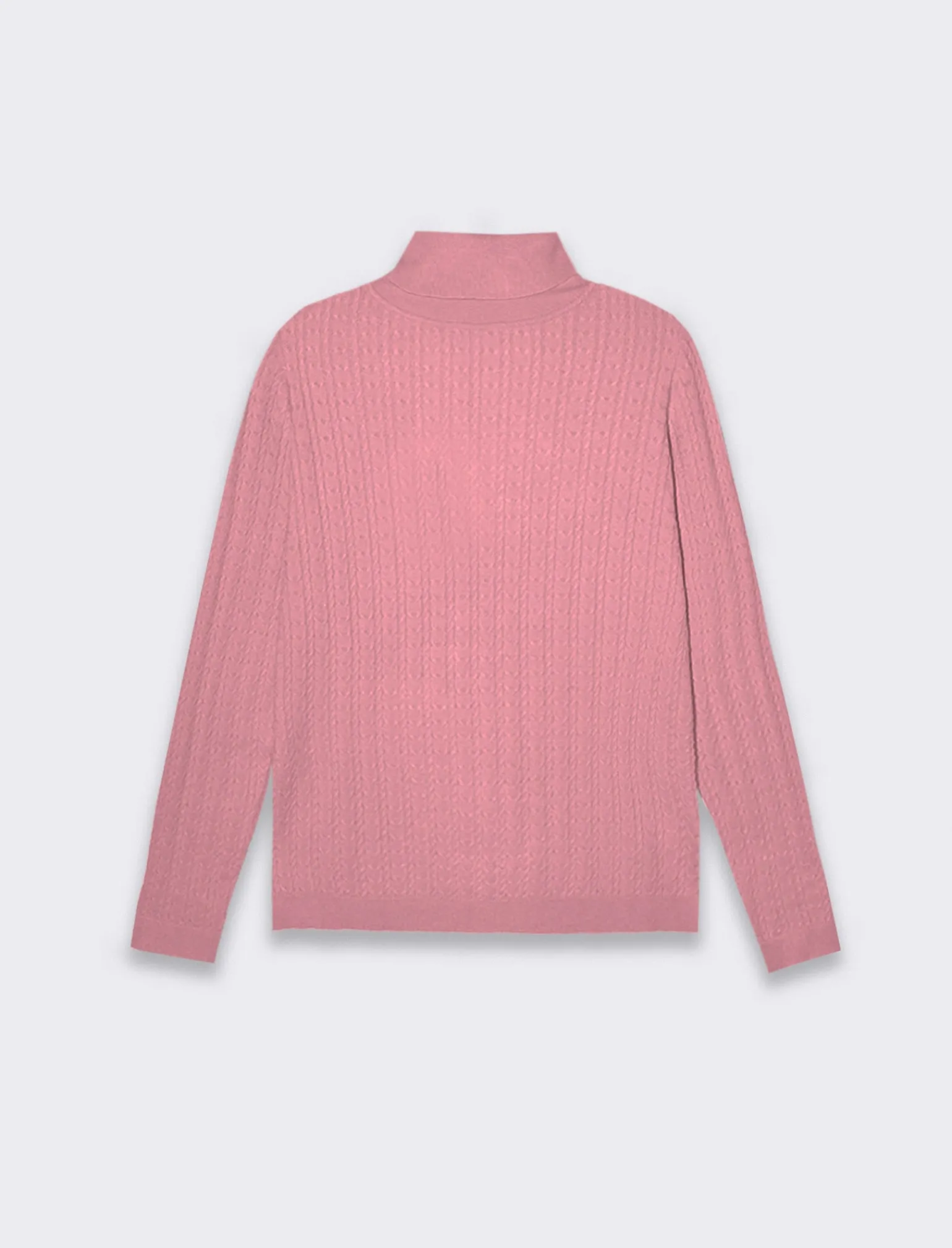 Donna Piazza Italia Donna | Maglieria<Maglia slim in morbido filato collo lato e lavorazione trecce - cipolla