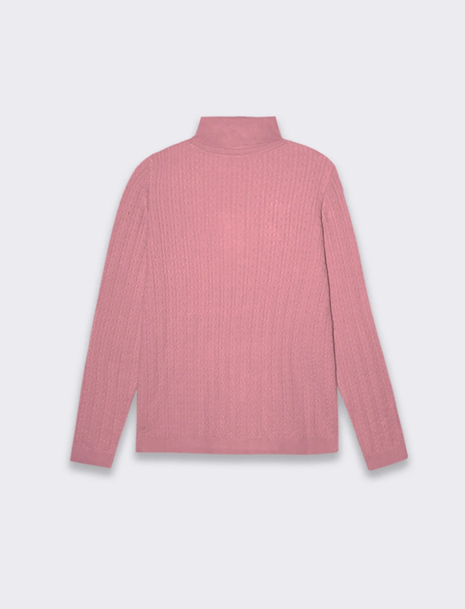 Donna Piazza Italia Donna | Maglieria<Maglia slim in morbido filato collo lato e lavorazione trecce - cipolla