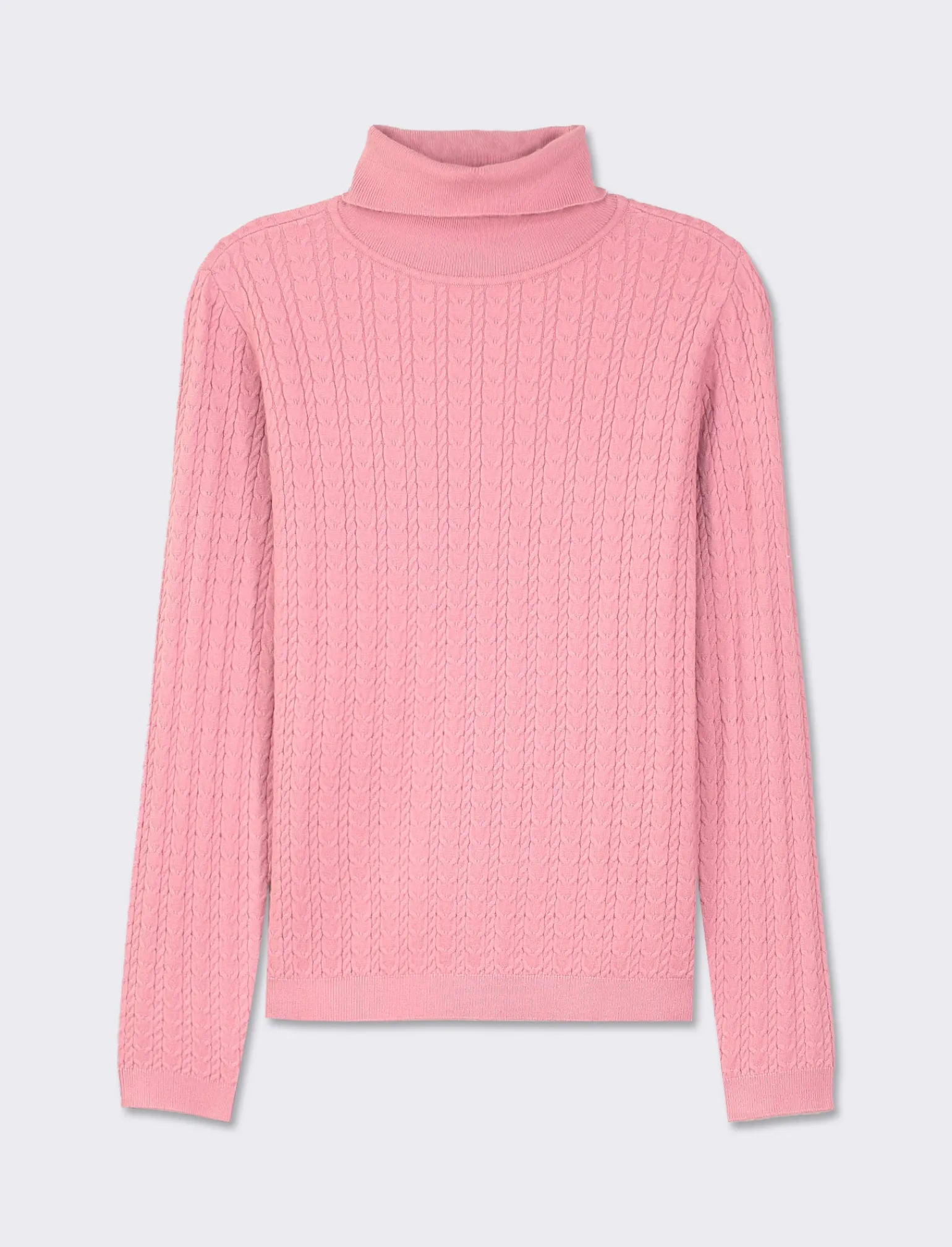 Donna Piazza Italia Donna | Maglieria<Maglia slim in morbido filato collo lato e lavorazione trecce - cipolla
