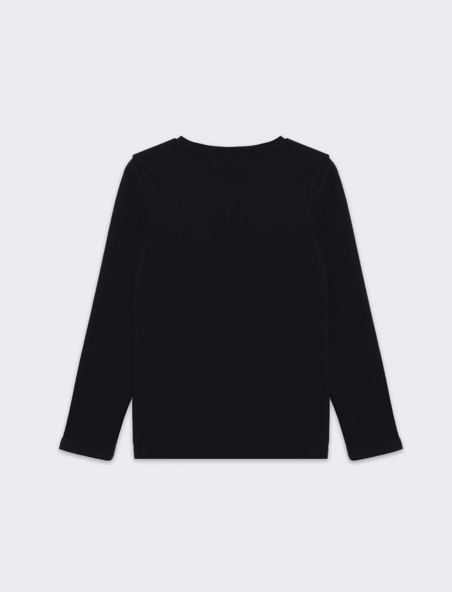 Piazza Italia Bambina | T-Shirt E Top<Maglietta girocollo con stampa colorata e lucida - Nero