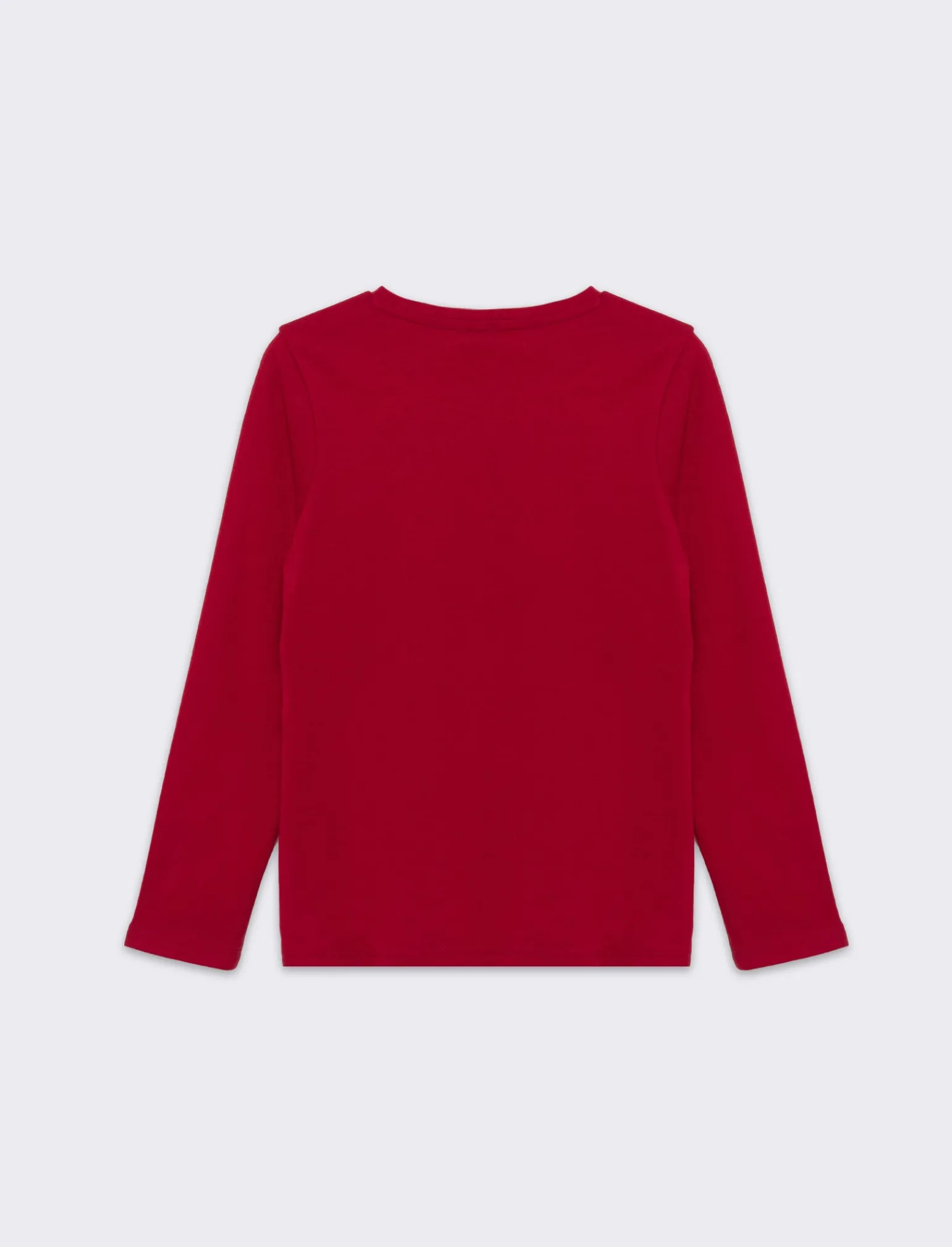 Piazza Italia Bambina | T-Shirt E Top<Maglietta girocollo con stampa colorata e lucida - Rosso
