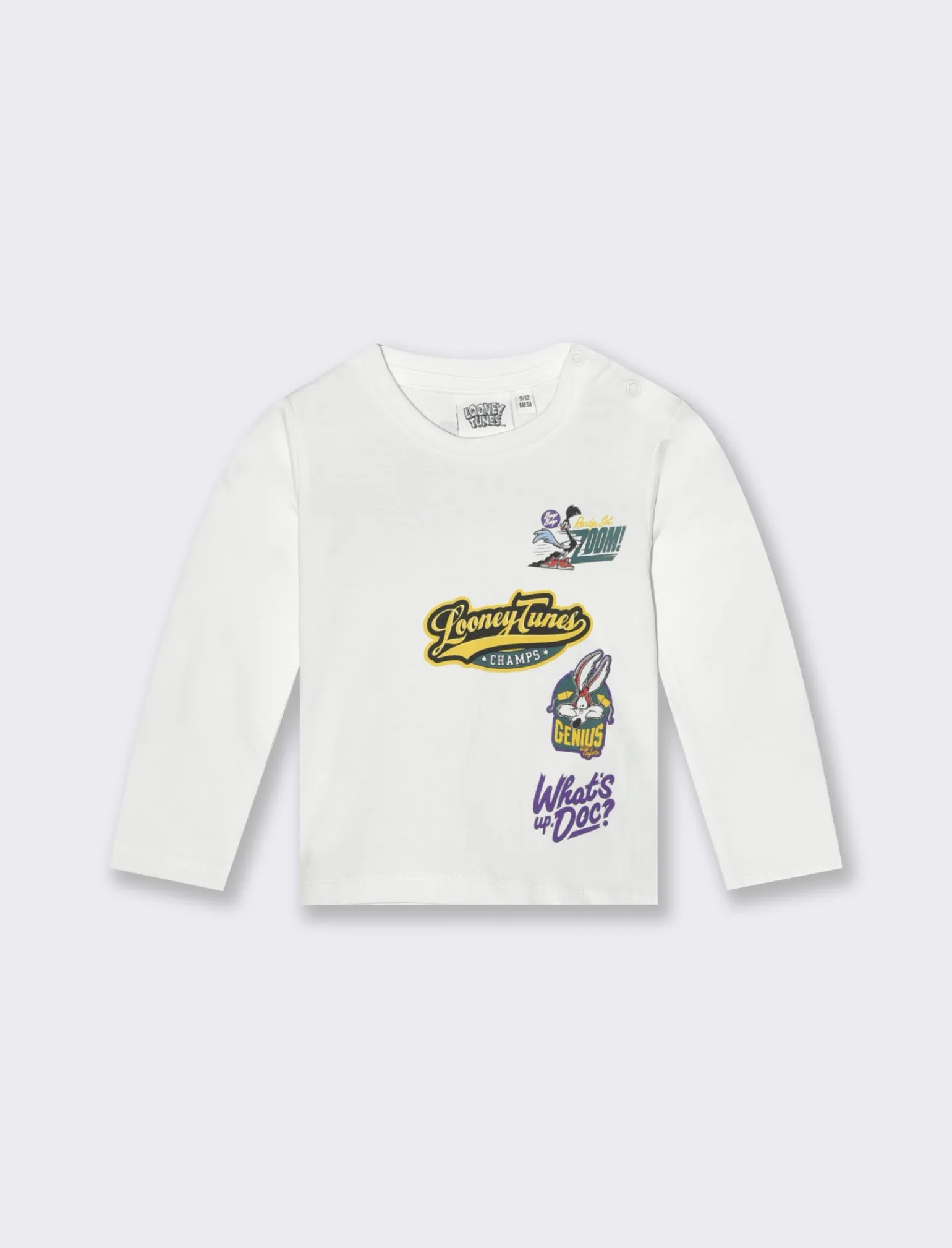 Piazza Italia T-Shirt E Top<Maglietta girocollo e manica lunga, con stampa dipersonaggi looney tunes.  - sporco
