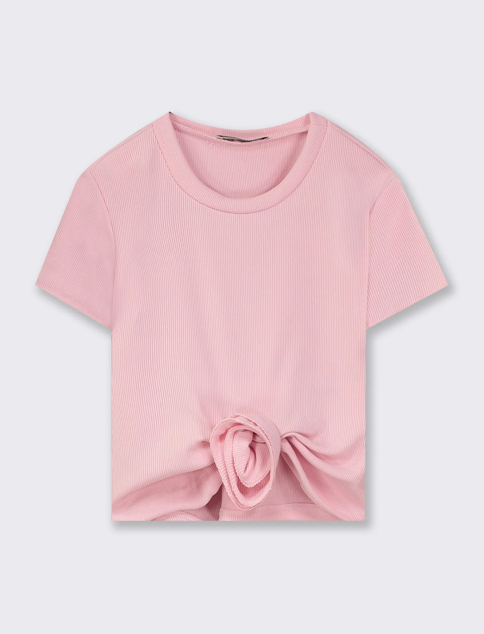 Piazza Italia Bambina<Maglietta mezza manica con dettaglio fiore -