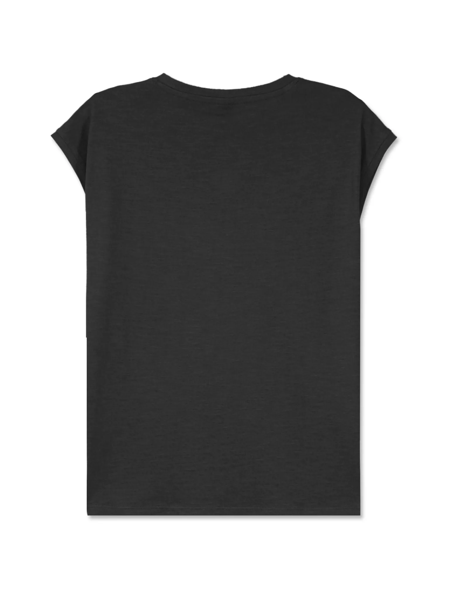 Donna Piazza Italia Donna | T-Shirt E Top<Maglietta mezza manica in tessuto slub di cotone scollo a V -