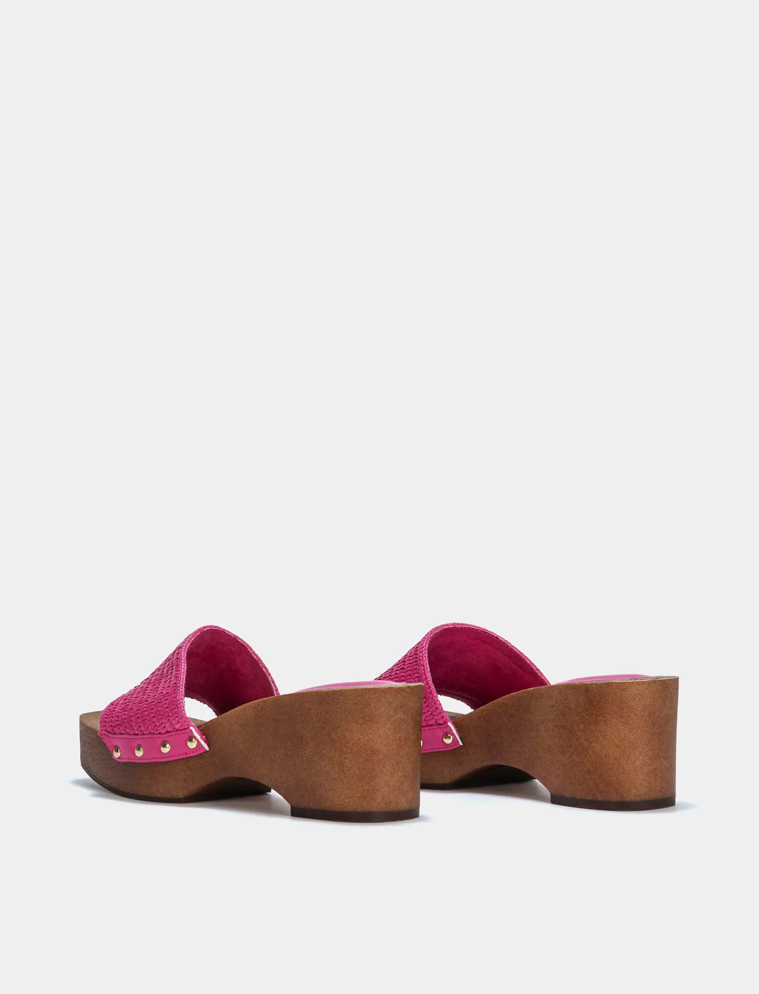 Donna Piazza Italia Donna<Mule in rafia da donna -