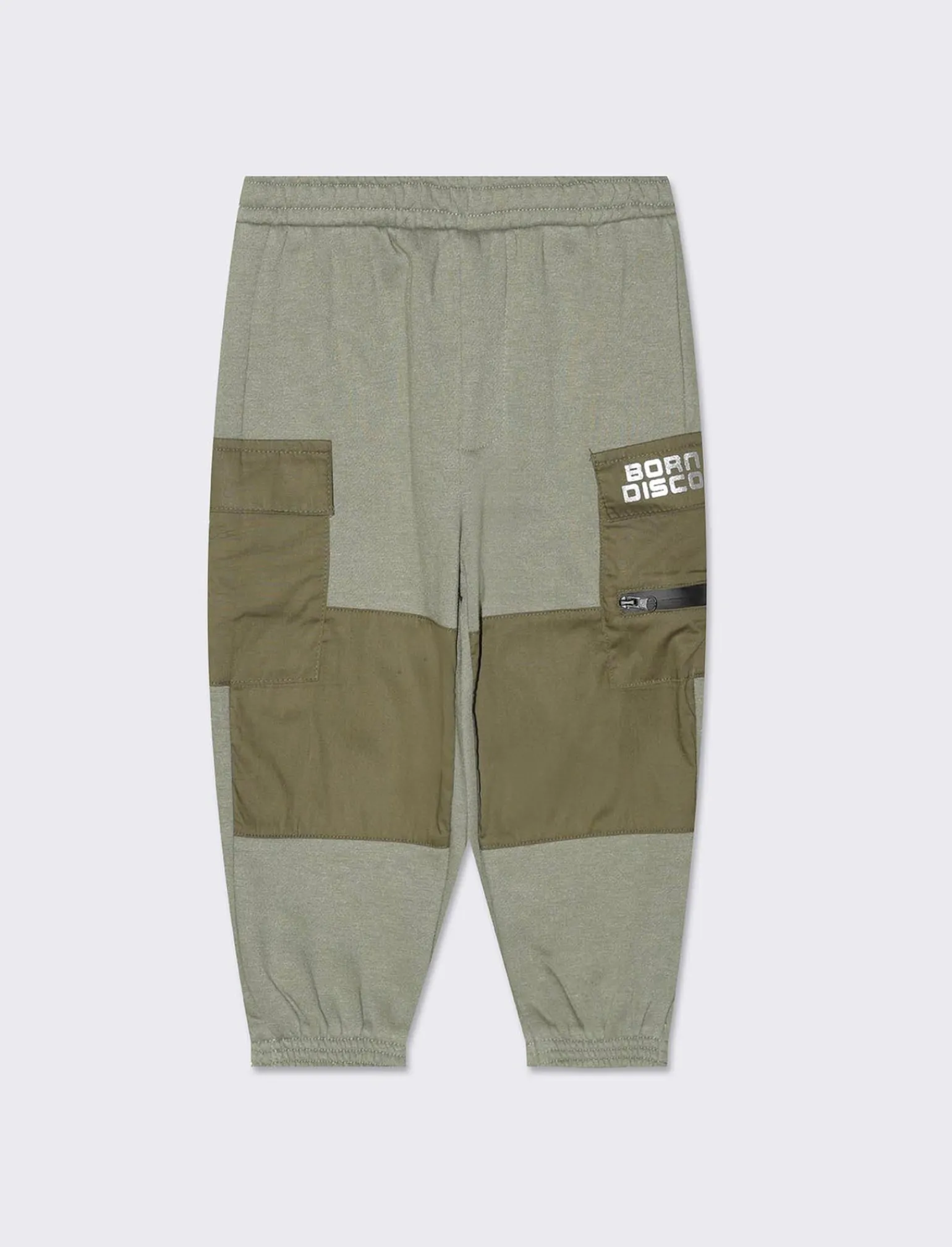 Piazza Italia Neonato | Pantaloni<Pantafitness con vita elastica e tasconi laterali - salvia