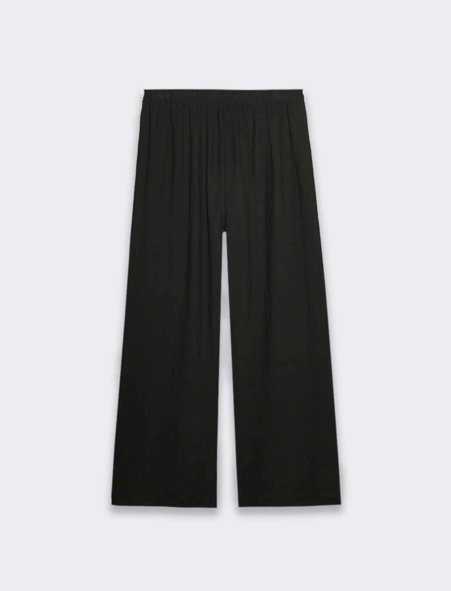 Donna Piazza Italia Pantaloni<Pantalaccio basico con elastico in vita e coulisse -