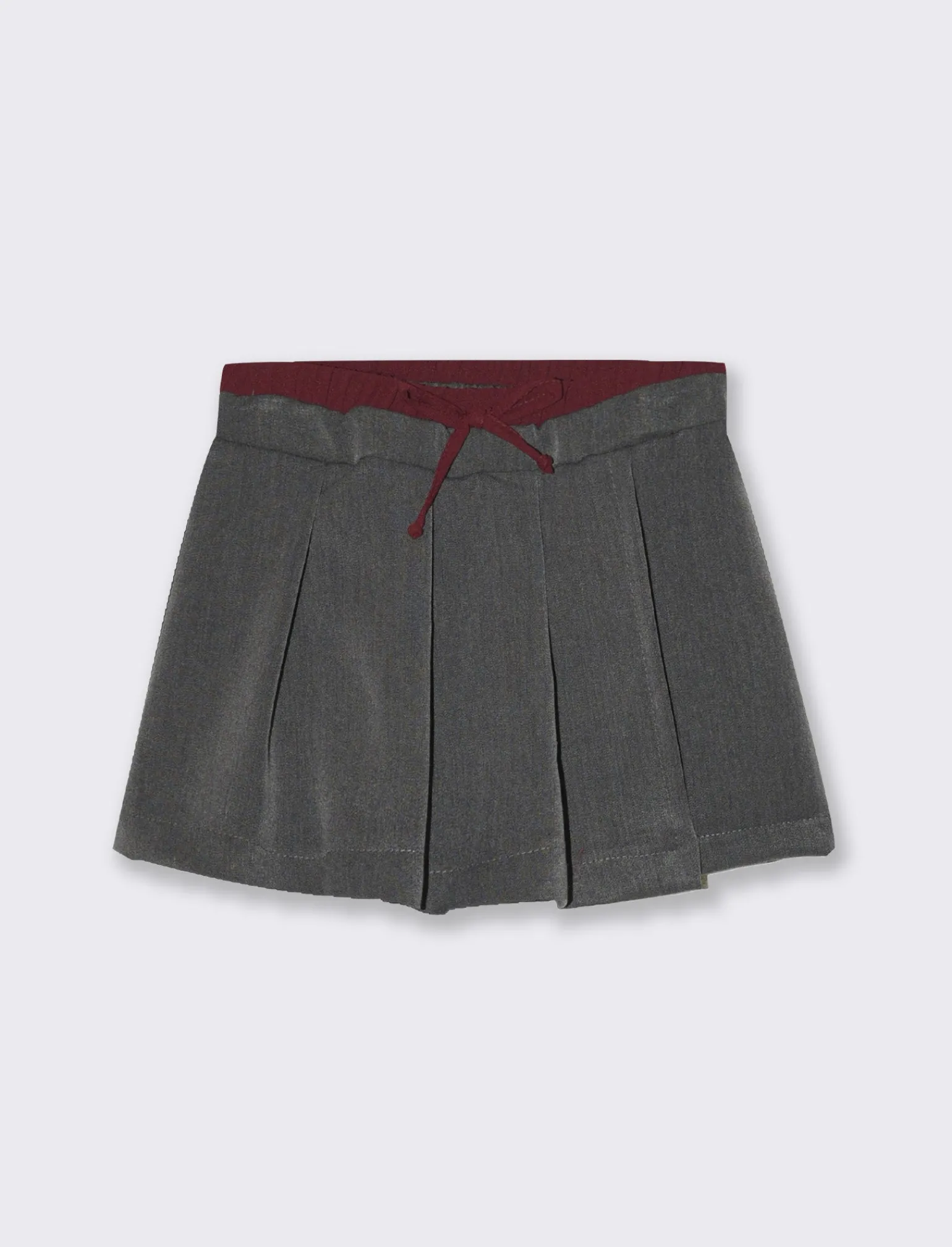 Piazza Italia Bambina | Gonne E Shorts<Pantaloncino con pannello frontale e inserti a contrasto - Grigio