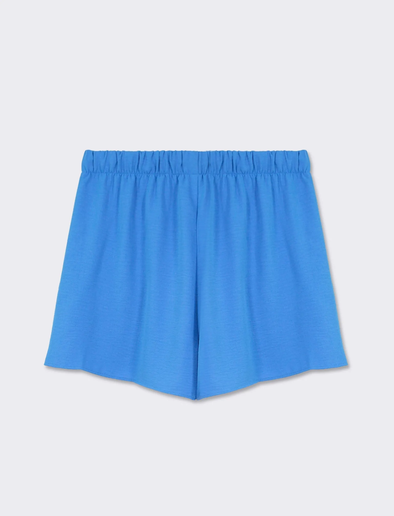 Donna Piazza Italia Donna<Pantaloncino in tessuto fluido e coulisse con charms -