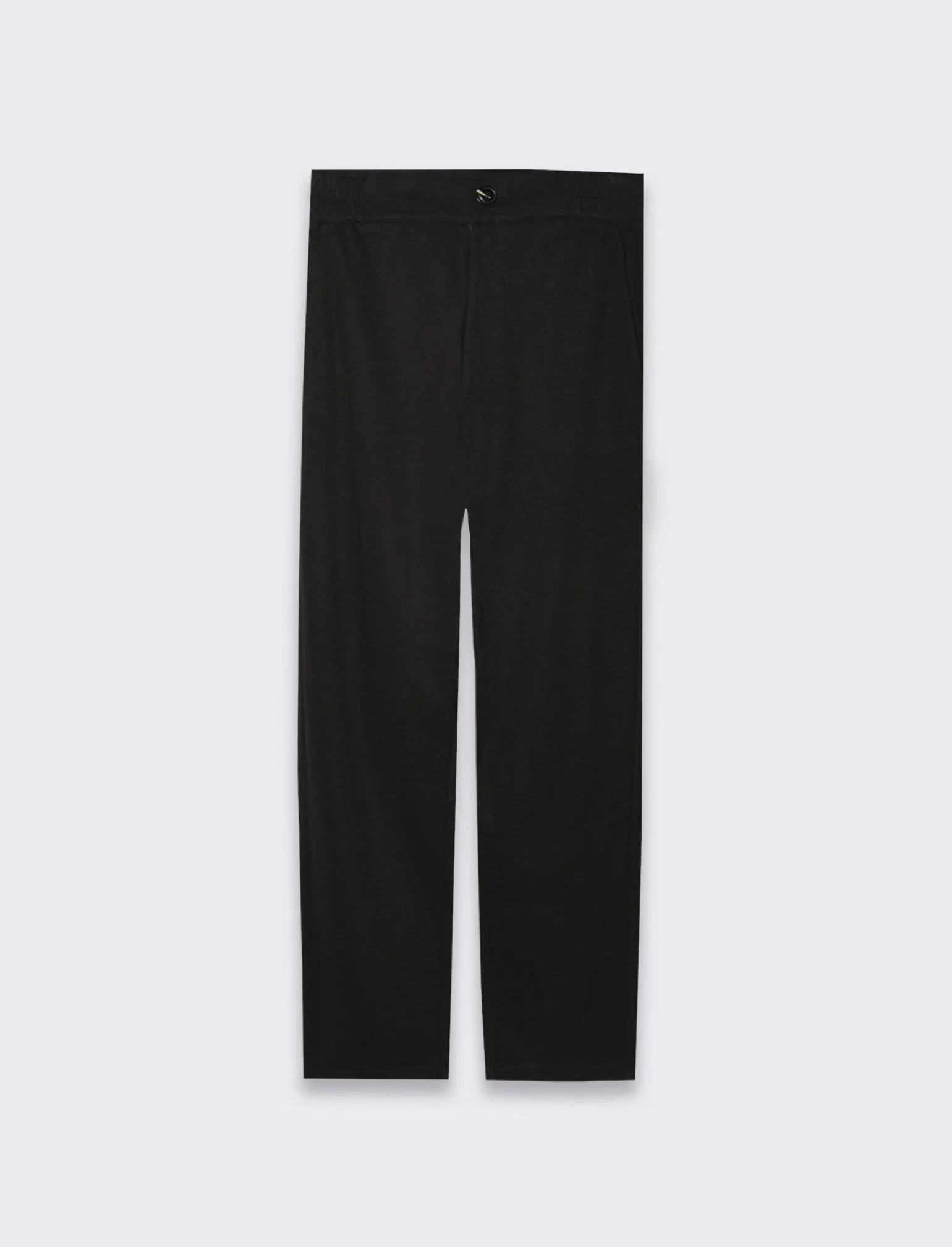 Donna Piazza Italia Donna | Pantaloni<Pantalone alla caviglia a vita alta ed elastico in vita vestibilità slim -