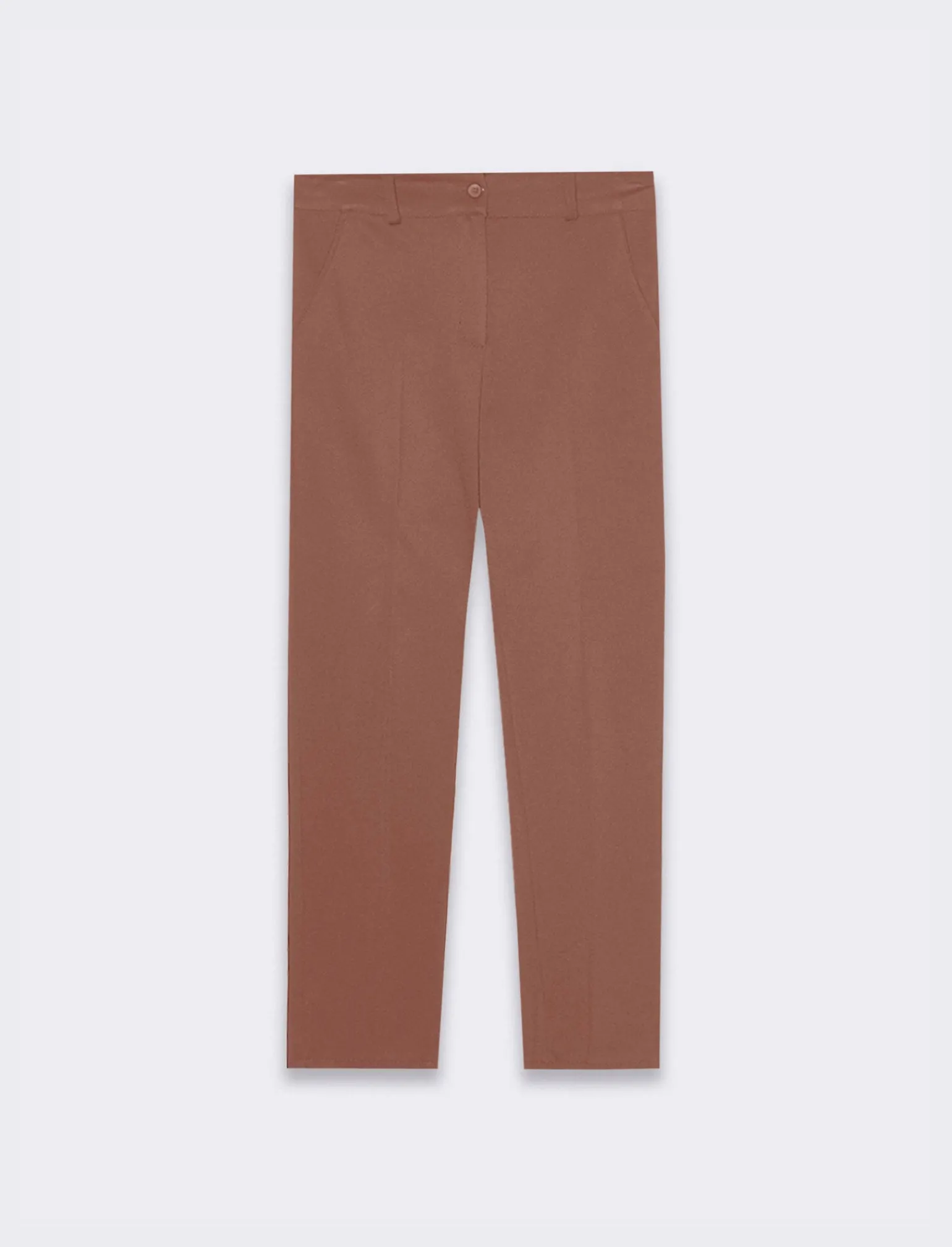 Donna Piazza Italia Pantaloni<Pantalone chinos tasche uomo - Cammello