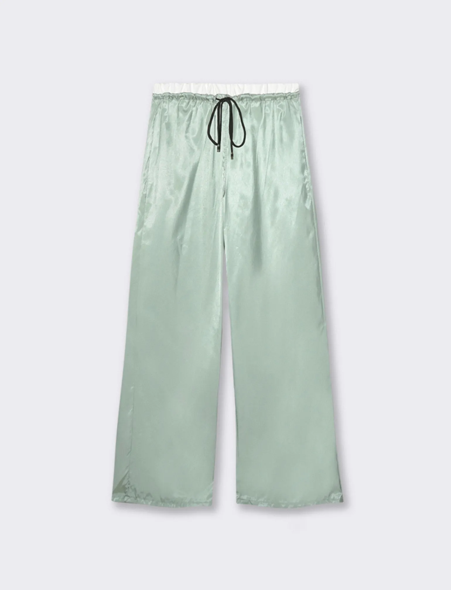 Donna Piazza Italia Donna | Pantaloni<Pantalone con inserti in vita e tasche all'americana - acqua