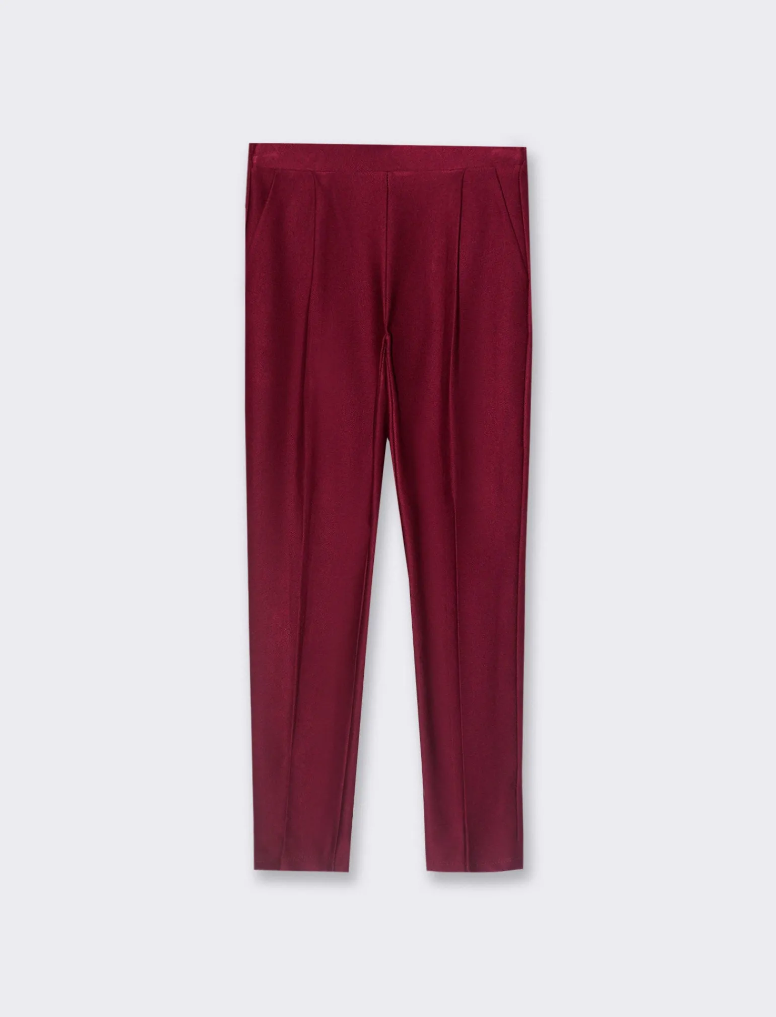 Donna Piazza Italia Pantaloni<Pantalone con tasche all'americana sui fianchi - Vinaccia