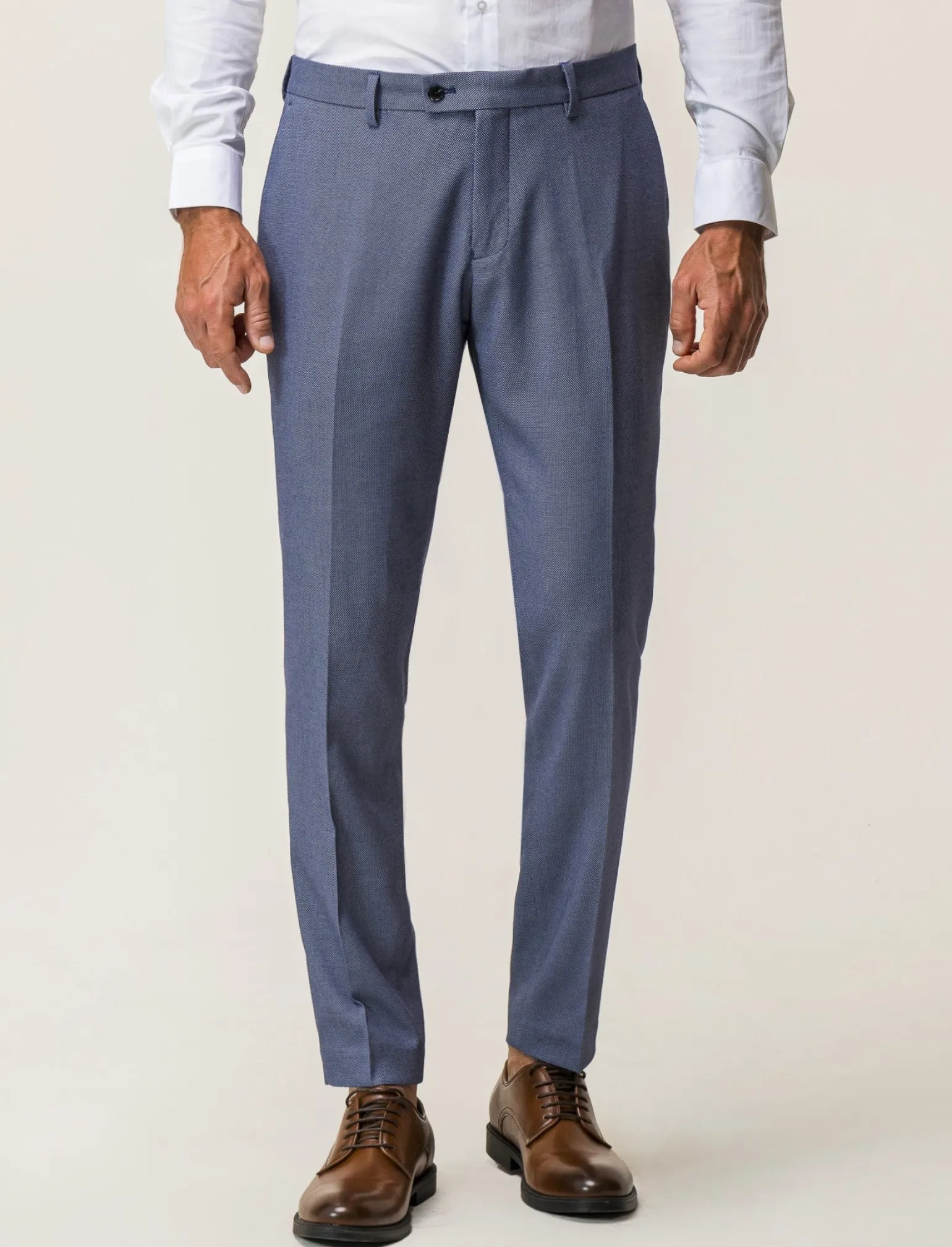 Uomo Piazza Italia Uomo | Pantaloni<Pantalone da completo uomo formal fit -