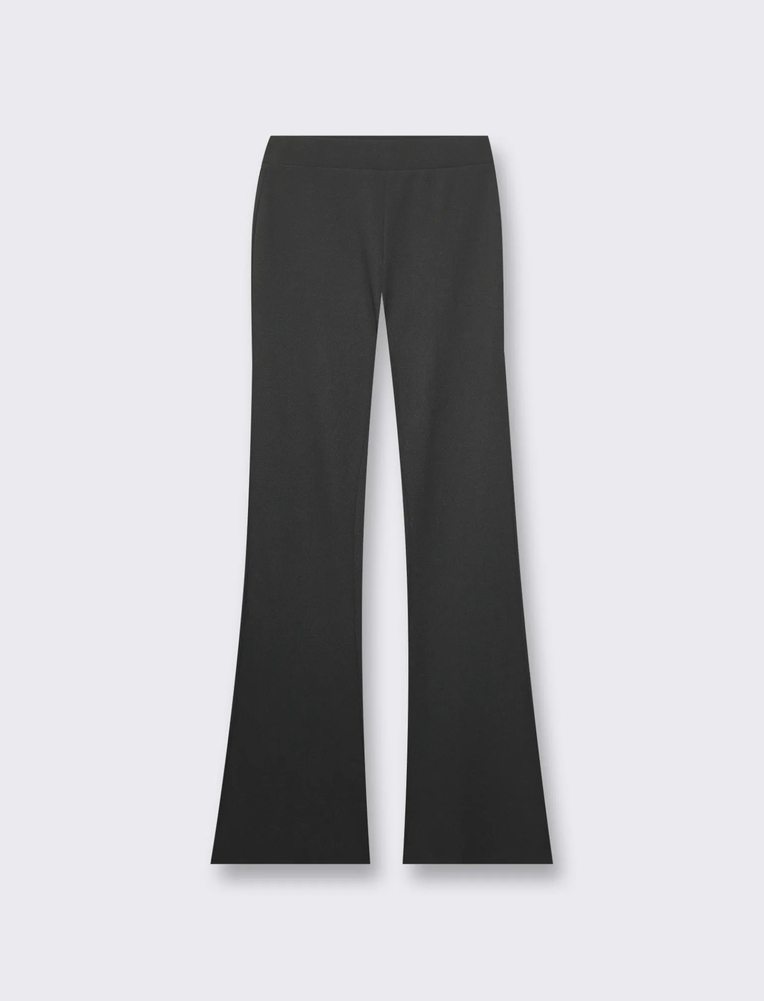 Donna Piazza Italia Donna | Pantaloni<Pantalone flare in tessuto scuba con elastico in vita -