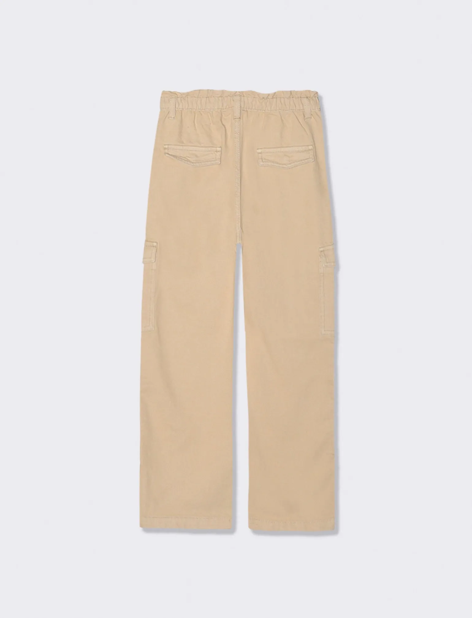 Piazza Italia Pantaloni | Pantaloni<Pantalone in cotone con tasche stile cargo e gamba ampia -